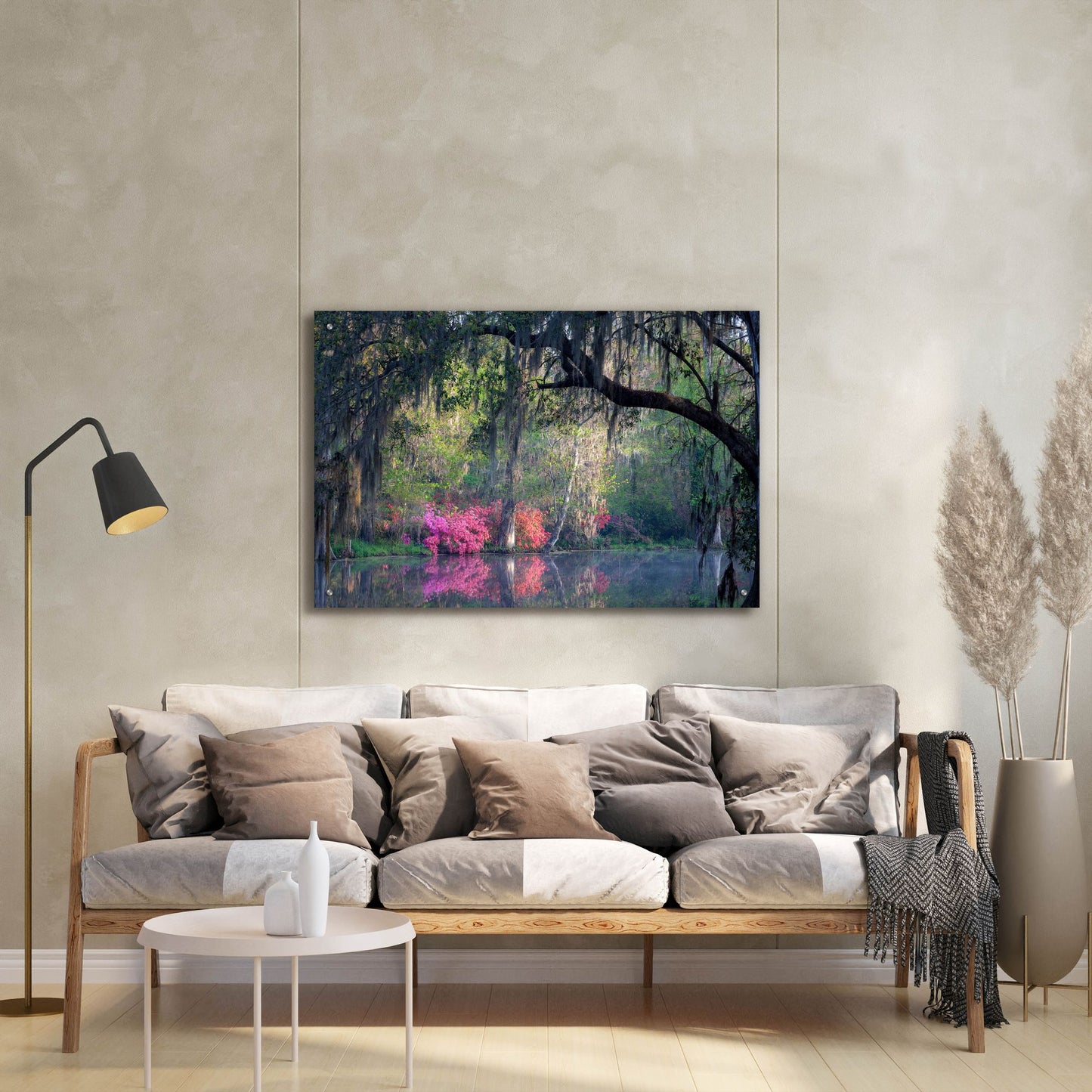 Epic Art 'Morning Serenity' by H.J. Herrera, Acrylic Glass Wall Art,36x24