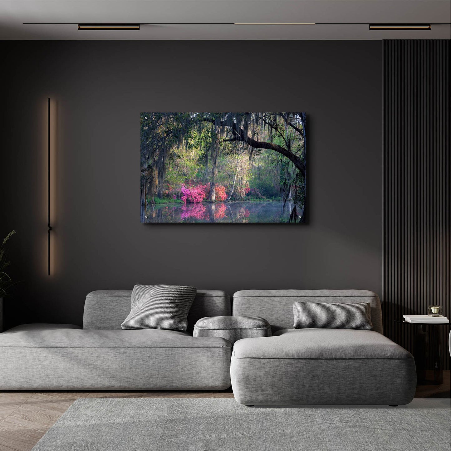 Epic Art 'Morning Serenity' by H.J. Herrera, Acrylic Glass Wall Art,36x24