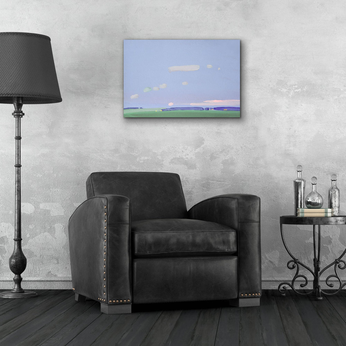 Epic Art 'Evening Clouds' by Igor Nekraha, Acrylic Glass Wall Art,24x16