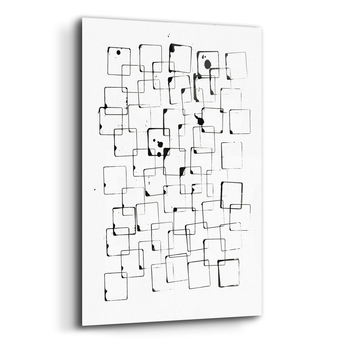 Epic Art 'Building Blocks' by Ilana Greenberg, Acrylic Glass Wall Art,12x16