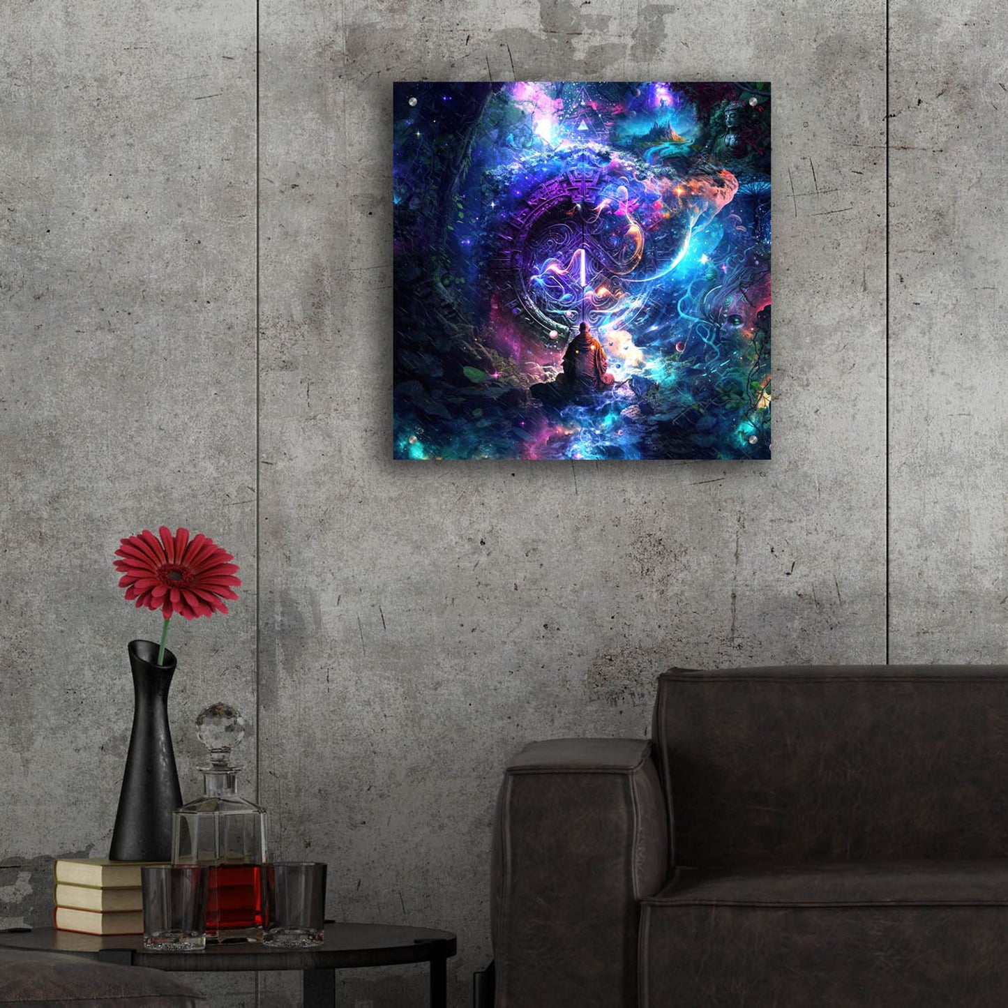 Epic Art 'Somewhere To Dream' by Cameron Gray, Acrylic Glass Wall Art,24x24