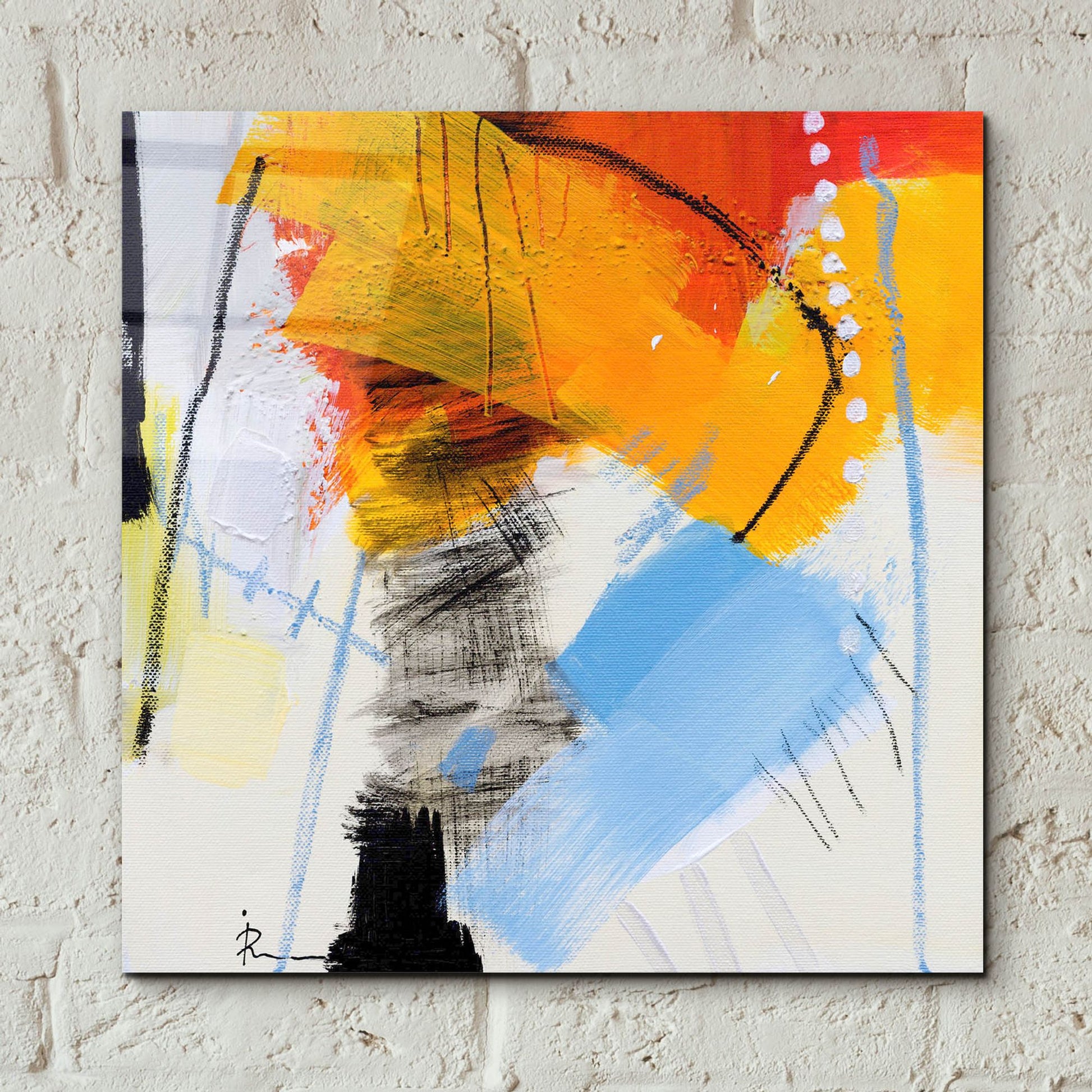 Epic Art 'Untitled 306' by Ira Ivanova, Acrylic Glass Wall Art,12x12