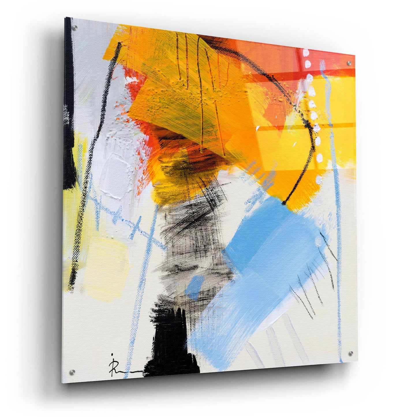 Epic Art 'Untitled 306' by Ira Ivanova, Acrylic Glass Wall Art,36x36