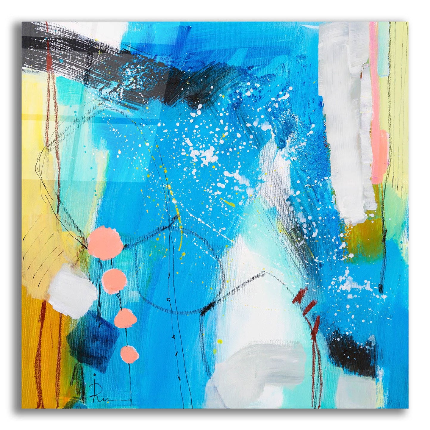 Epic Art 'Untitled 55' by Ira Ivanova, Acrylic Glass Wall Art