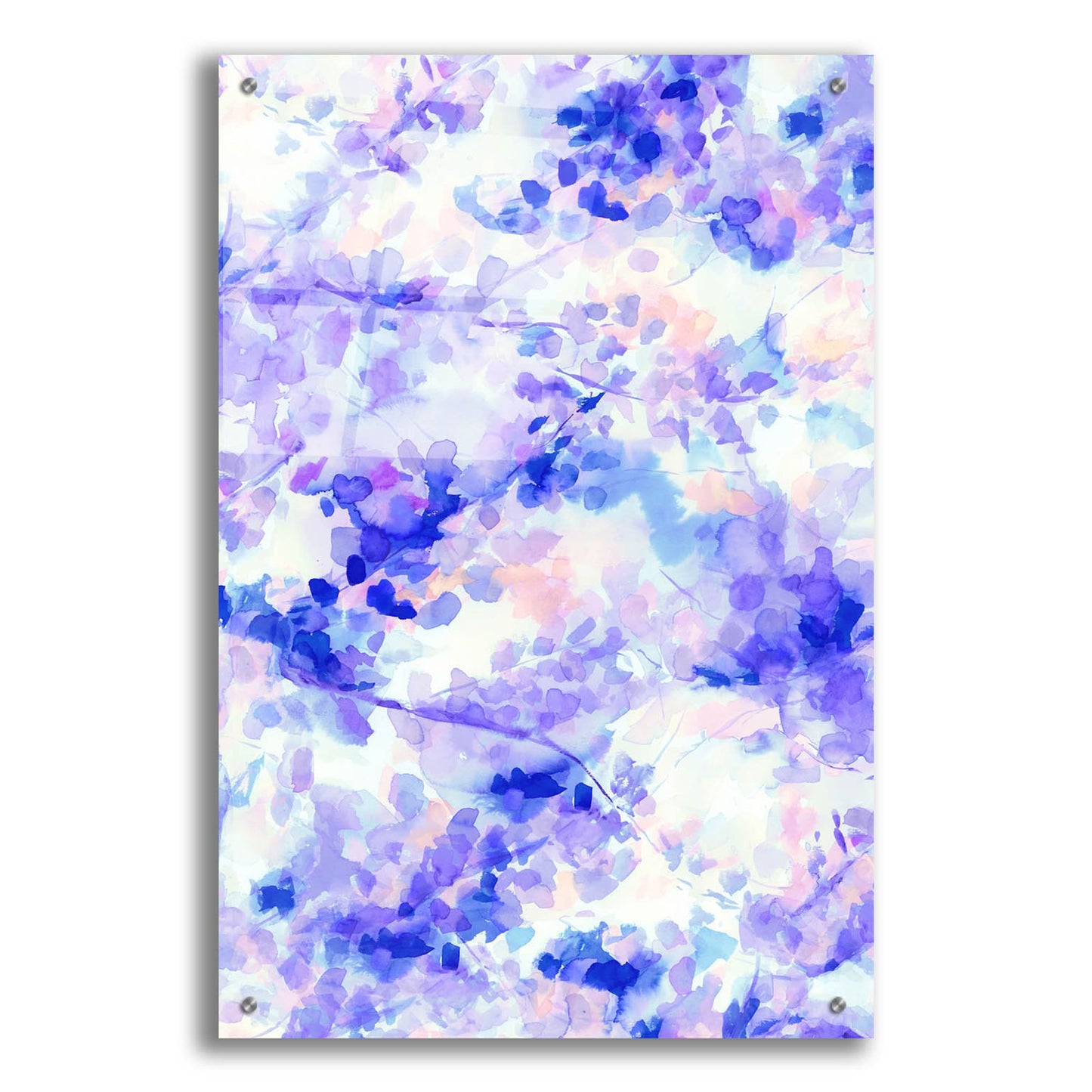 Epic Art 'Canopy Purple' by Jacqueline Maldonado, Acrylic Glass Wall Art