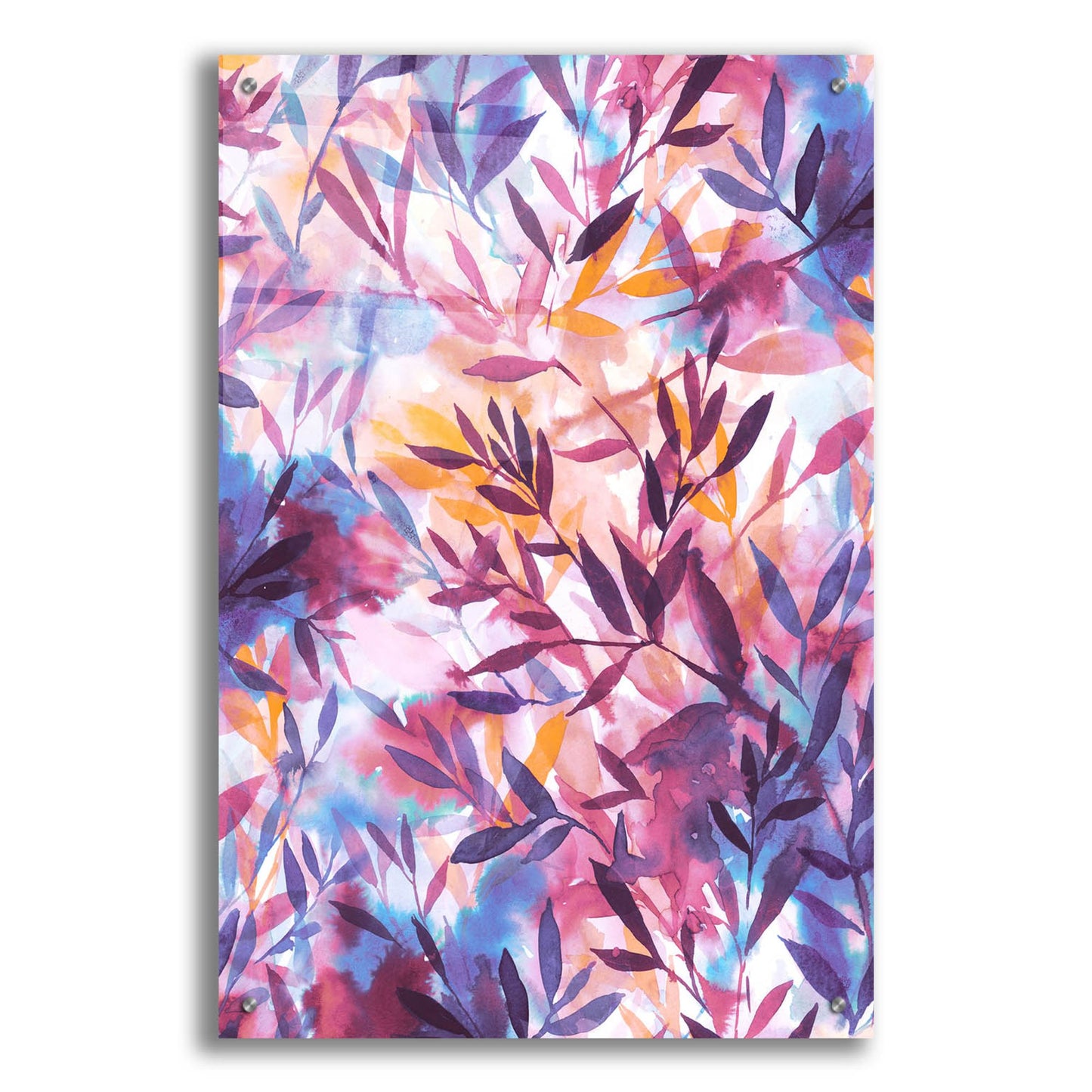 Epic Art 'Changes - Mauve' by Jacqueline Maldonado, Acrylic Glass Wall Art