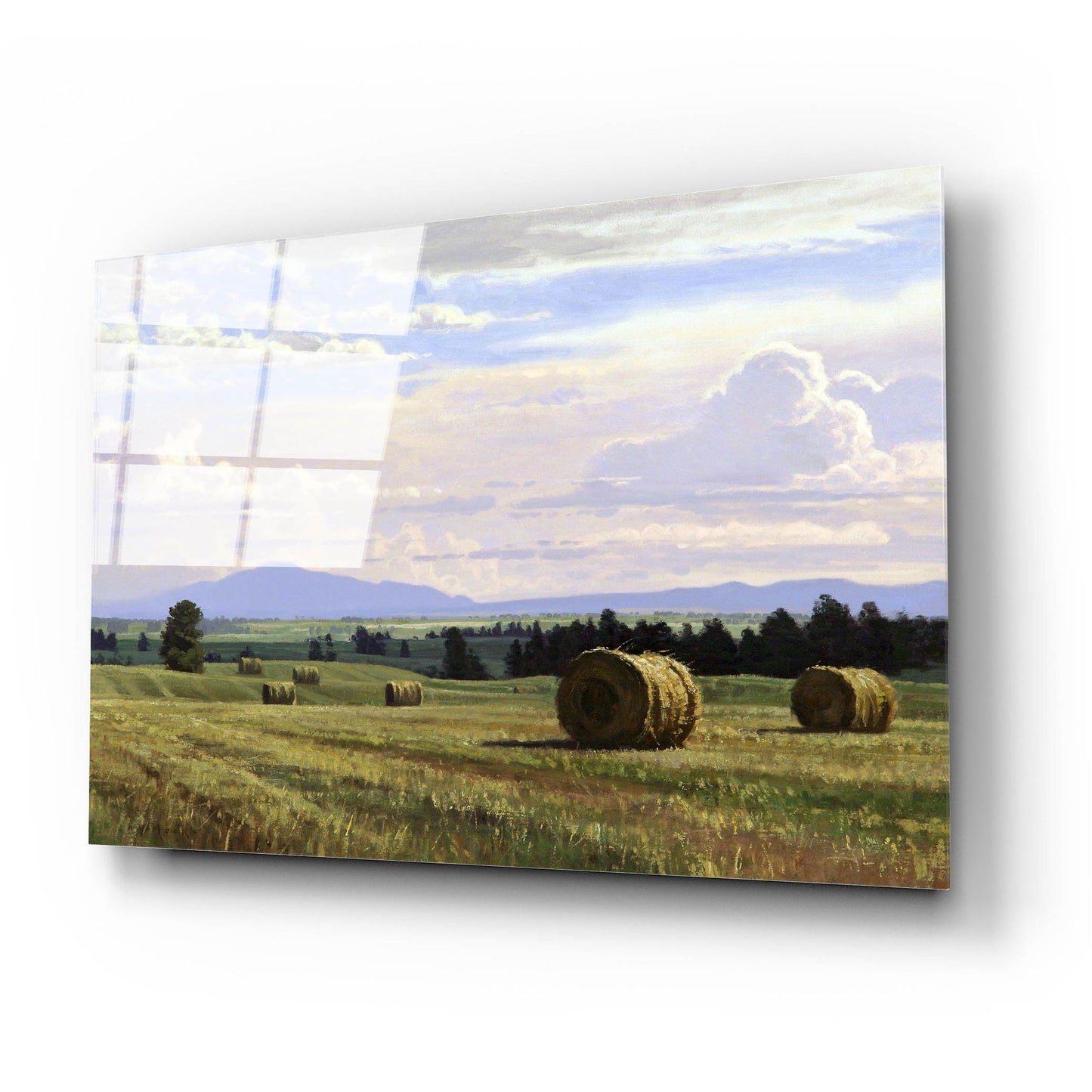 Epic Art 'Fresh Cut Hay' by Jay Moore, Acrylic Glass Wall Art,24x16