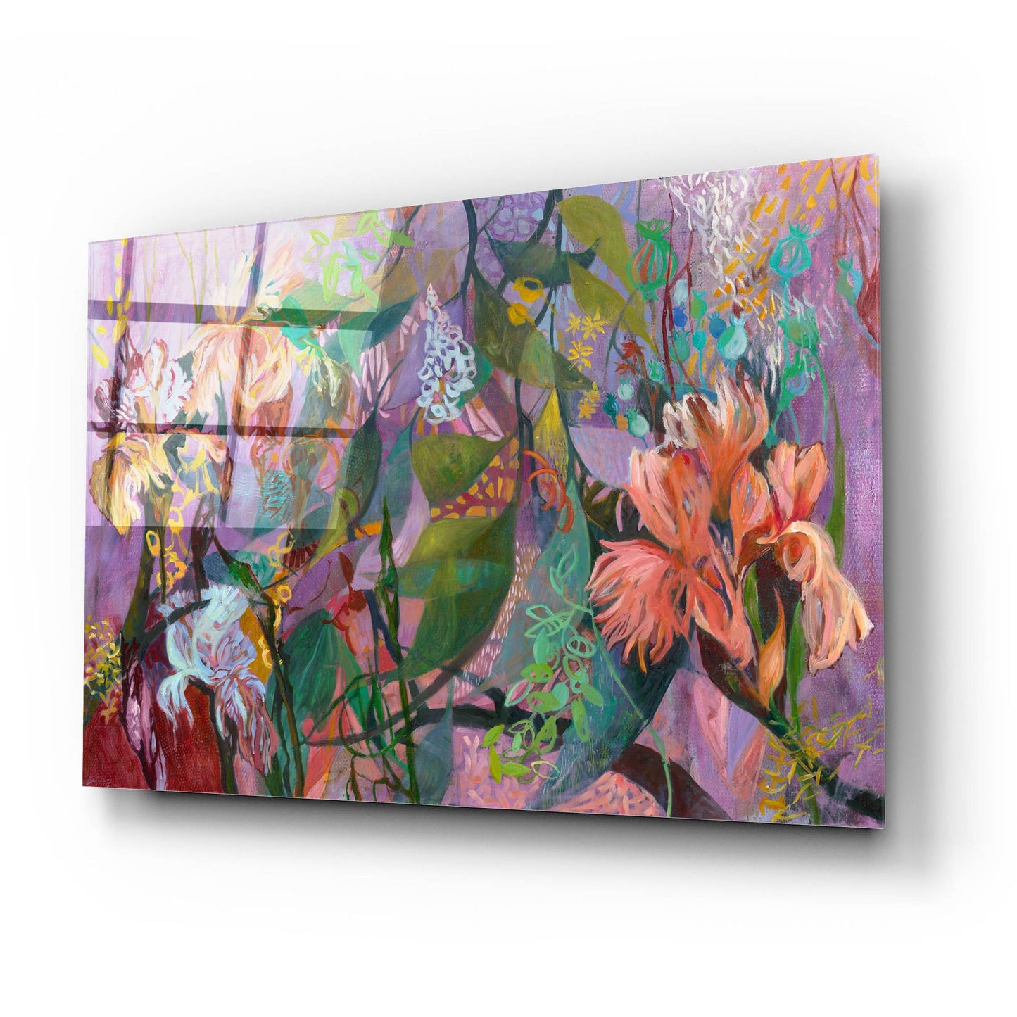 Epic Art 'Fall Season Maturity' by Julia Hacker, Acrylic Glass Wall Art,24x16