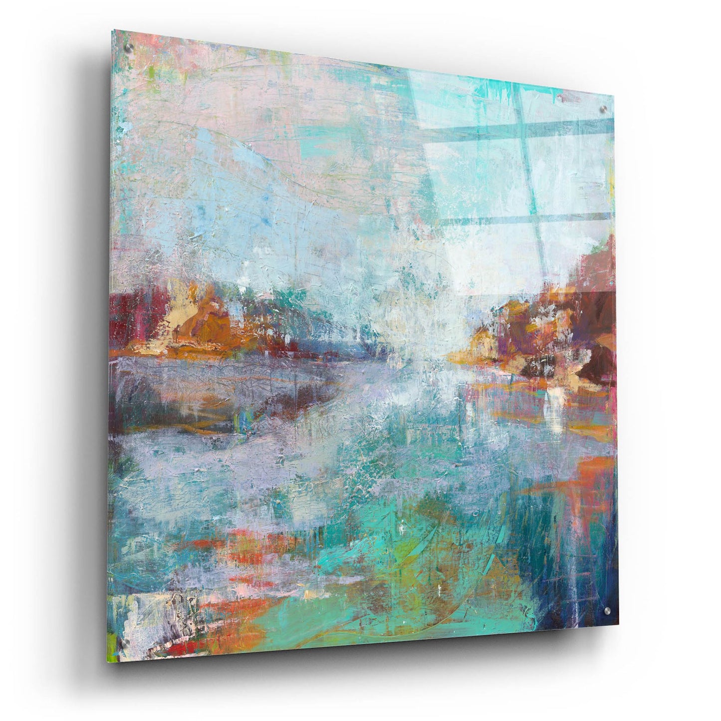 Epic Art 'Serenity' by Julia Hacker, Acrylic Glass Wall Art,36x36