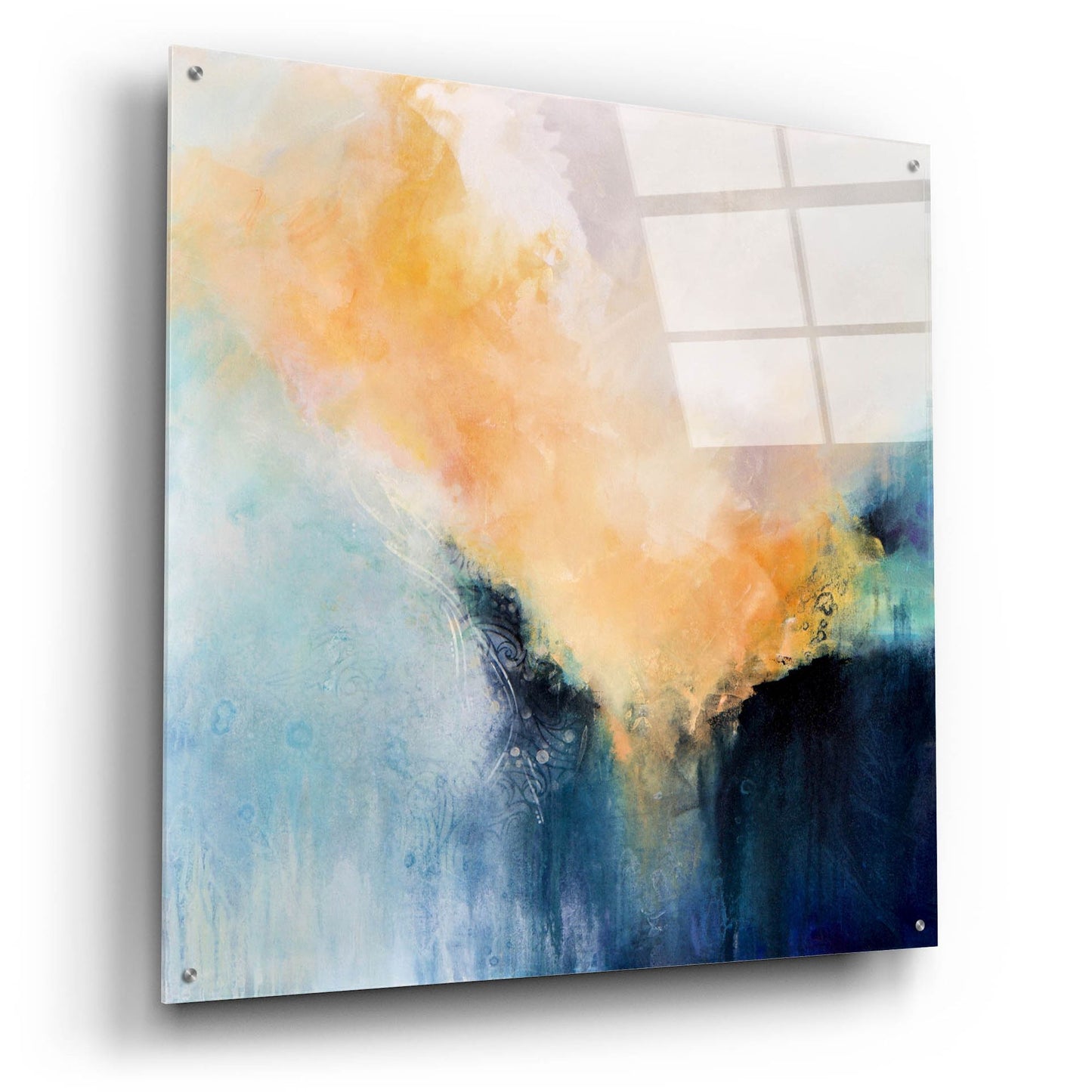 Epic Art 'A Moment Suspended' by Karen Hale, Acrylic Glass Wall Art,36x36