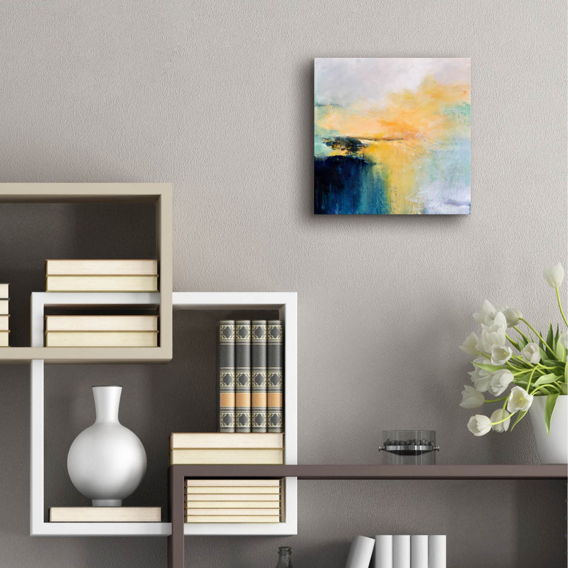 Epic Art 'A Single Moment' by Karen Hale, Acrylic Glass Wall Art,12x12