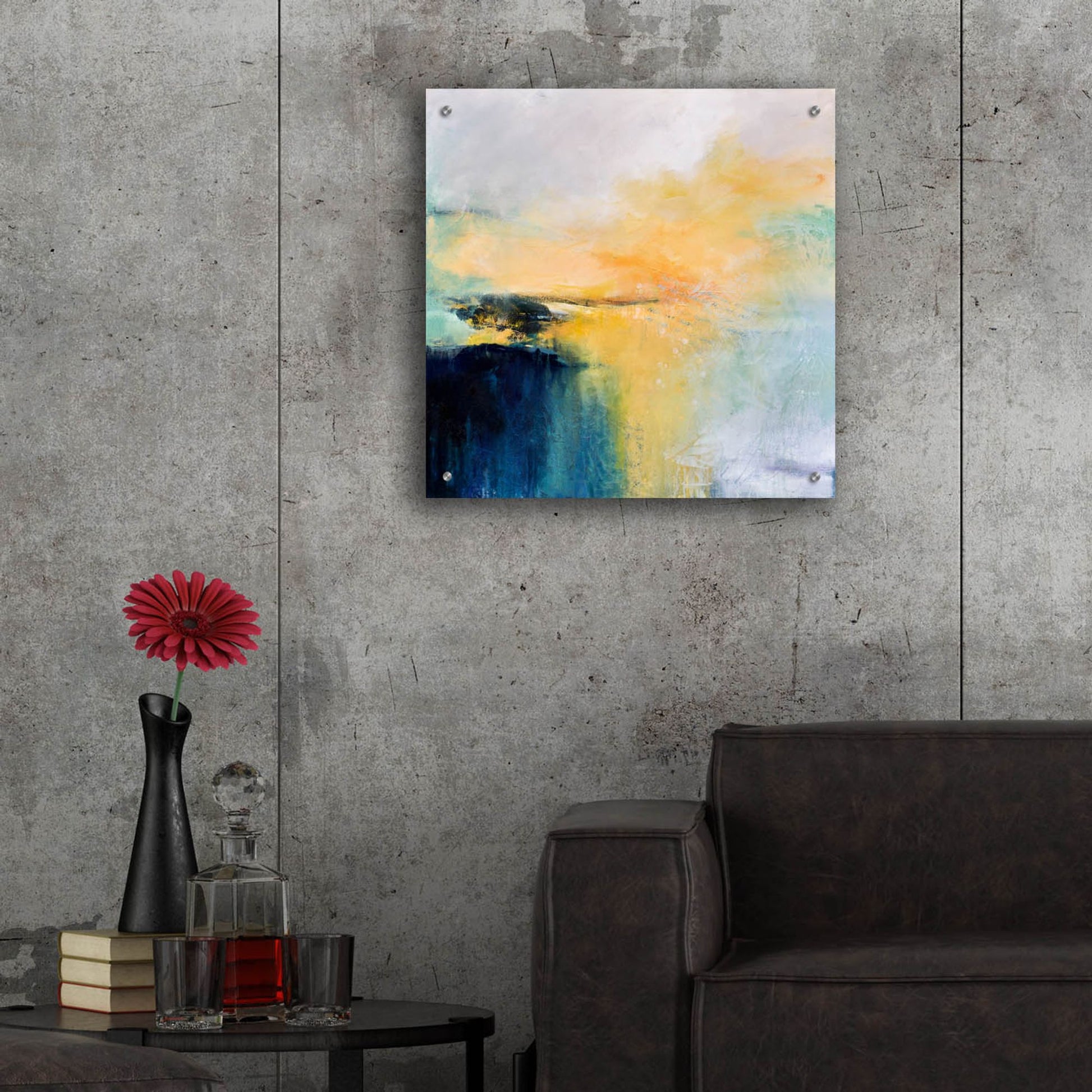 Epic Art 'A Single Moment' by Karen Hale, Acrylic Glass Wall Art,24x24