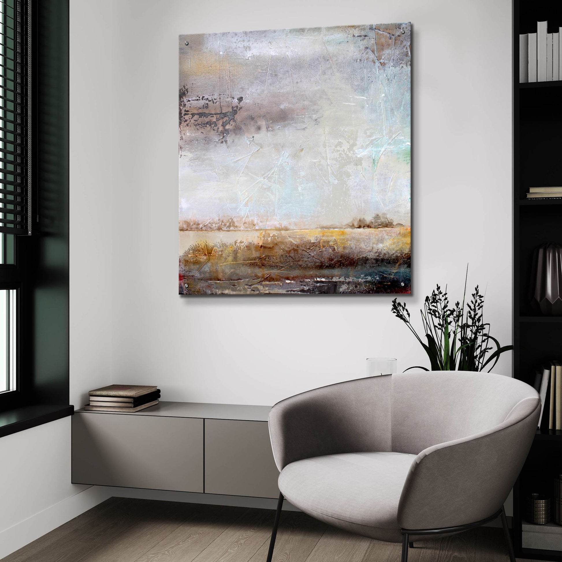 Epic Art 'Contemporary Experience' by Karen Hale, Acrylic Glass Wall Art,36x36