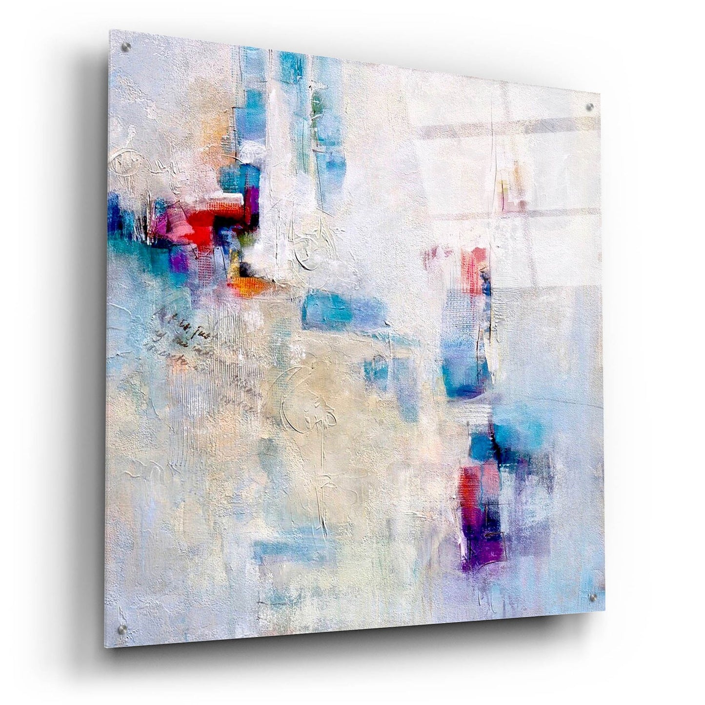 Epic Art 'Conversation' by Karen Hale, Acrylic Glass Wall Art,36x36