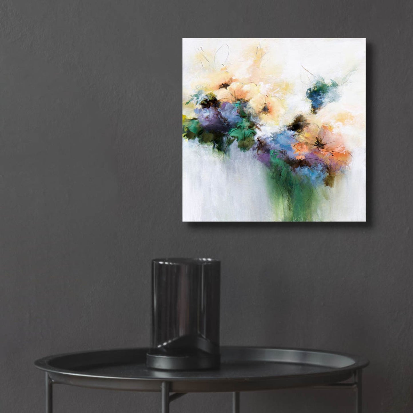 Epic Art 'Flower Patterns' by Karen Hale, Acrylic Glass Wall Art,12x12