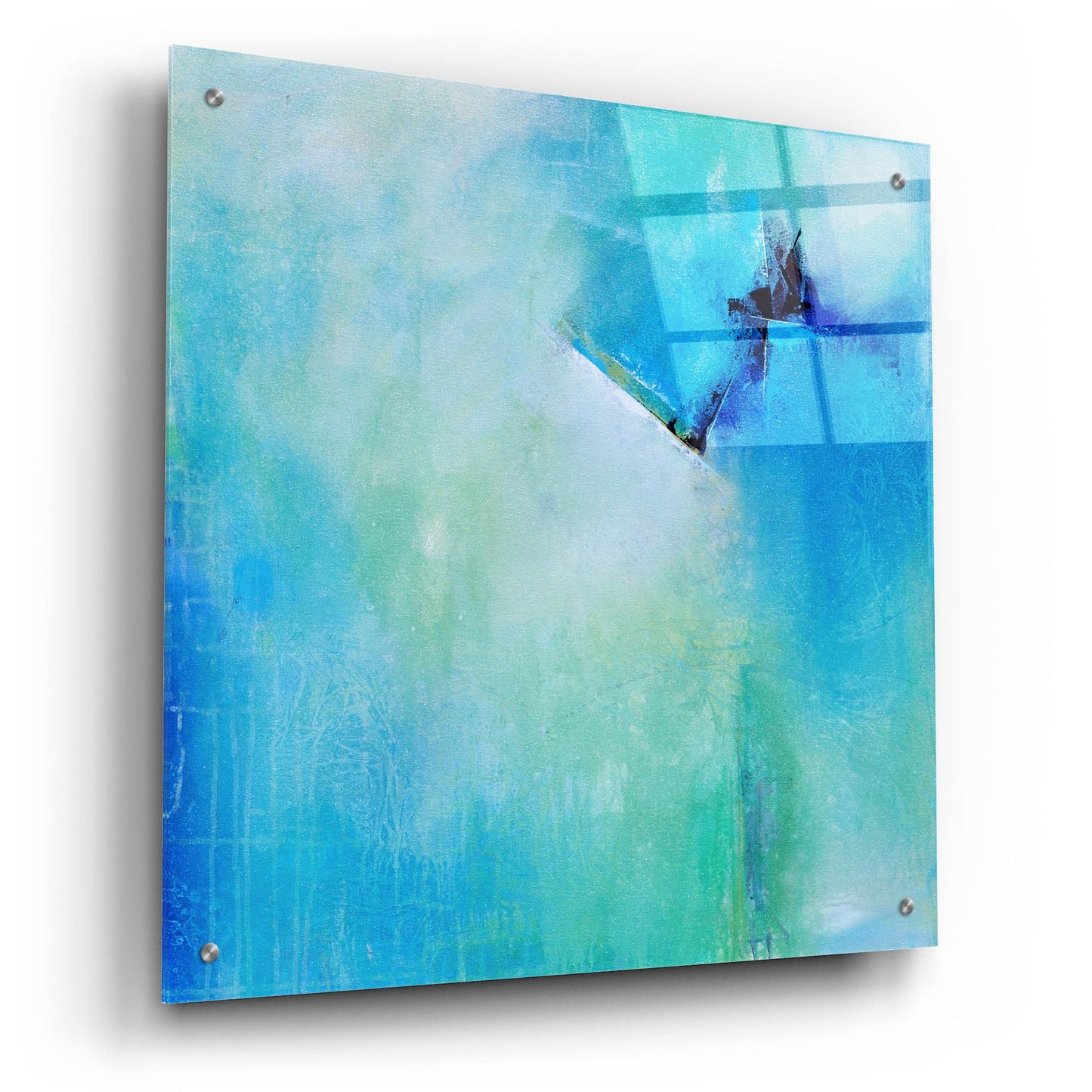 Epic Art 'Free Flow' by Karen Hale, Acrylic Glass Wall Art,24x24