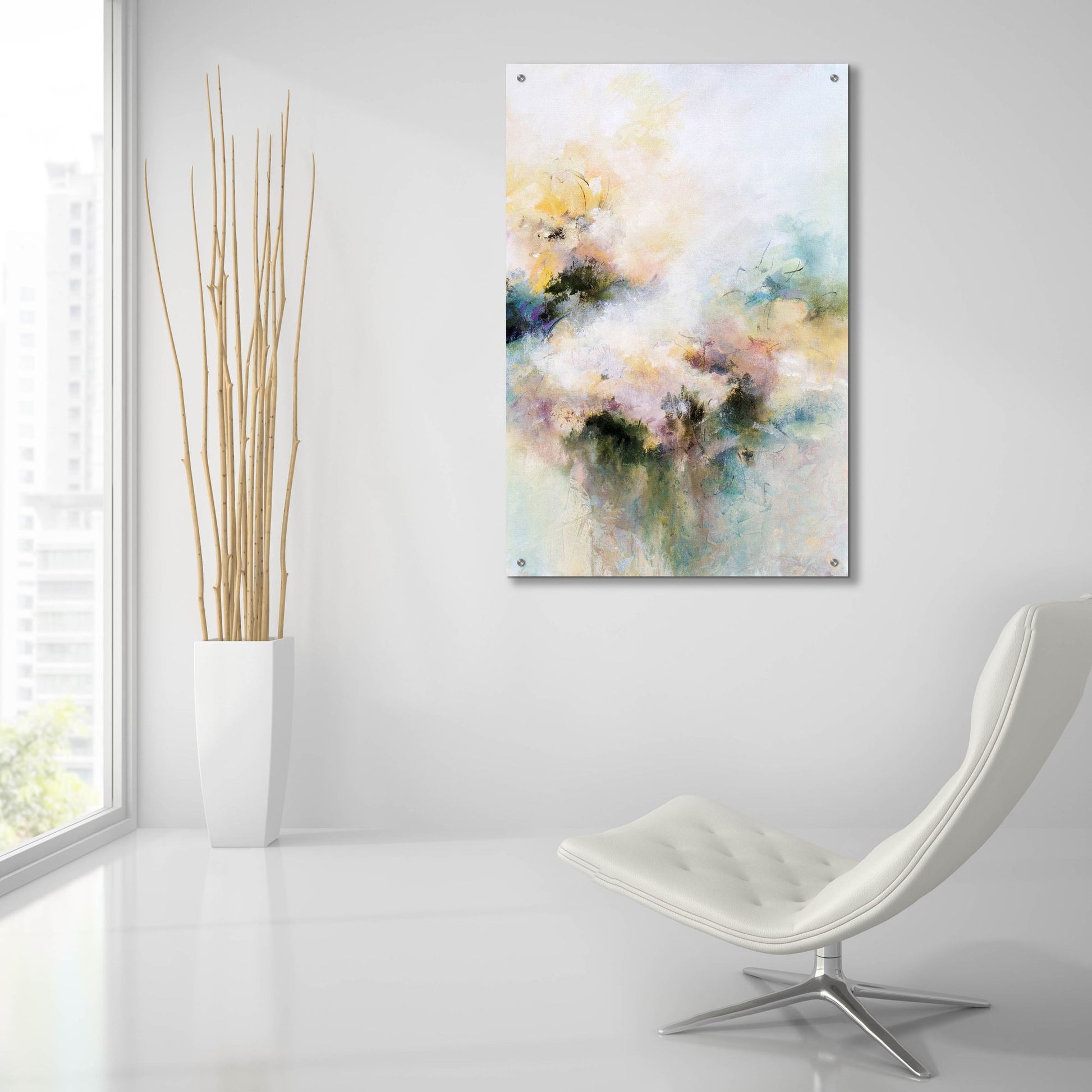 Epic Art 'Fresh Scent' by Karen Hale, Acrylic Glass Wall Art,24x36