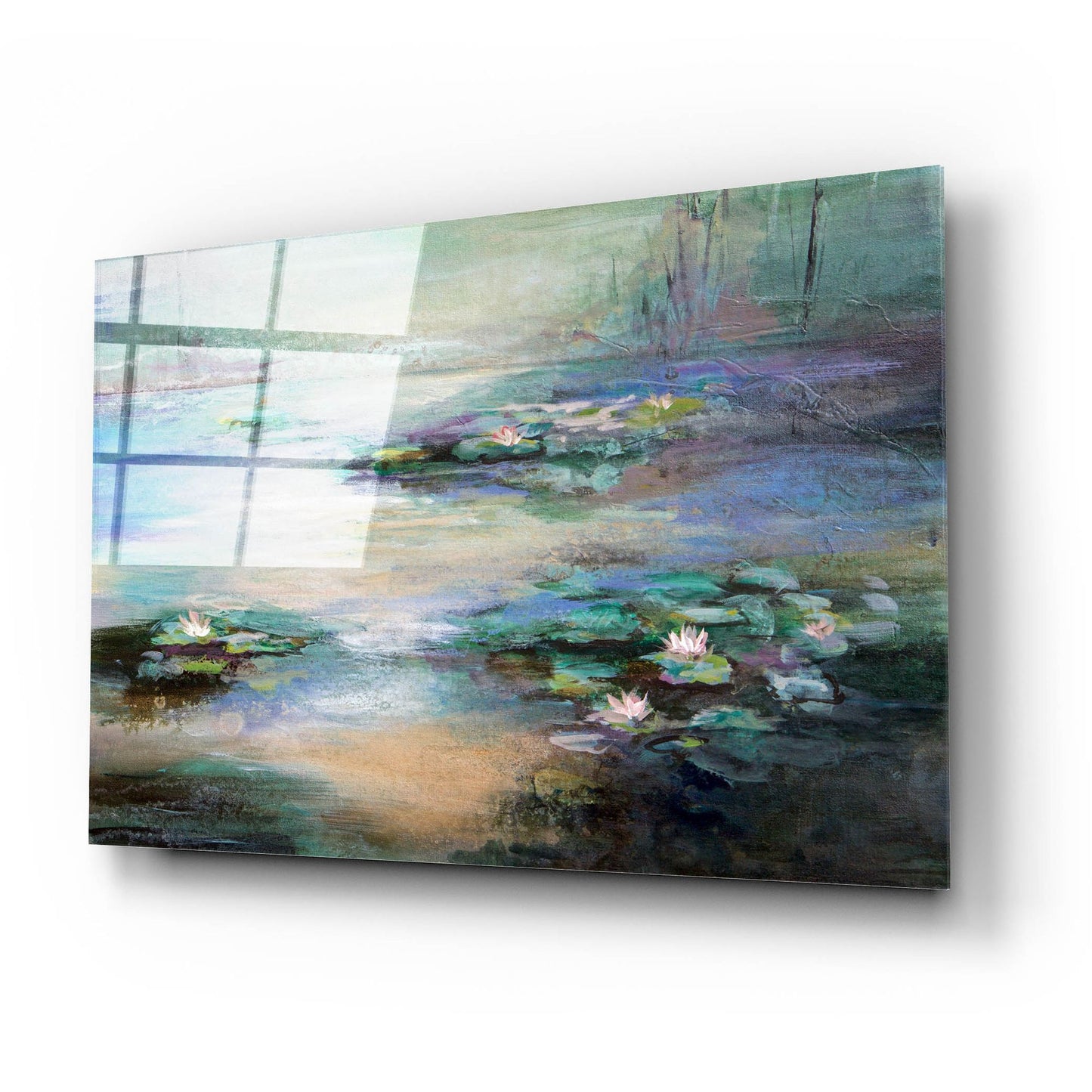 Epic Art 'Inner Depth' by Karen Hale, Acrylic Glass Wall Art,24x16