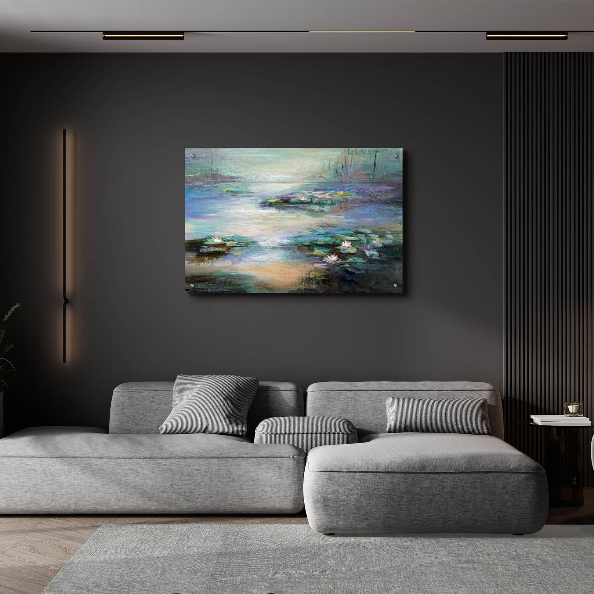 Epic Art 'Inner Depth' by Karen Hale, Acrylic Glass Wall Art,36x24