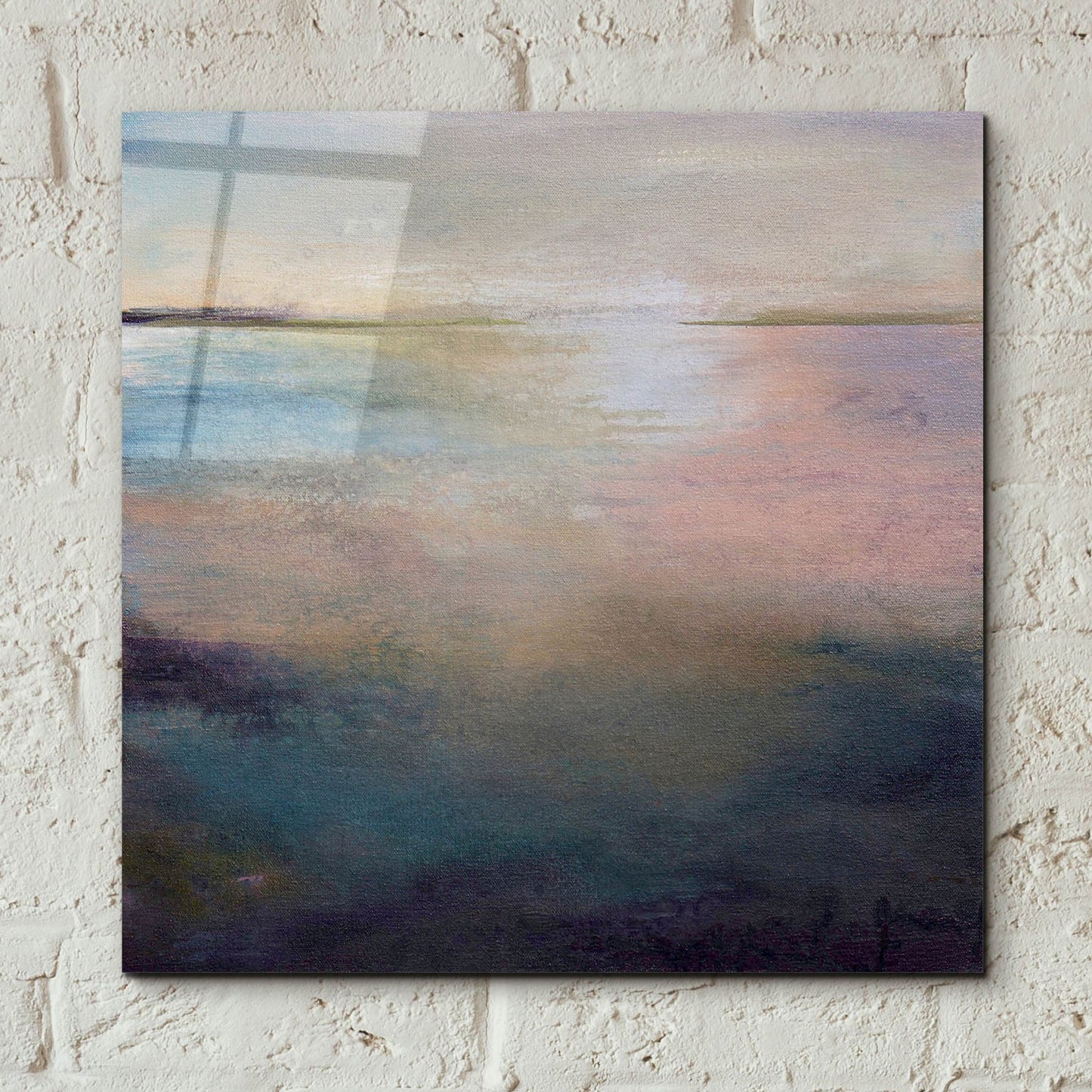 Epic Art 'Listen To The Silence' by Karen Hale, Acrylic Glass Wall Art,12x12