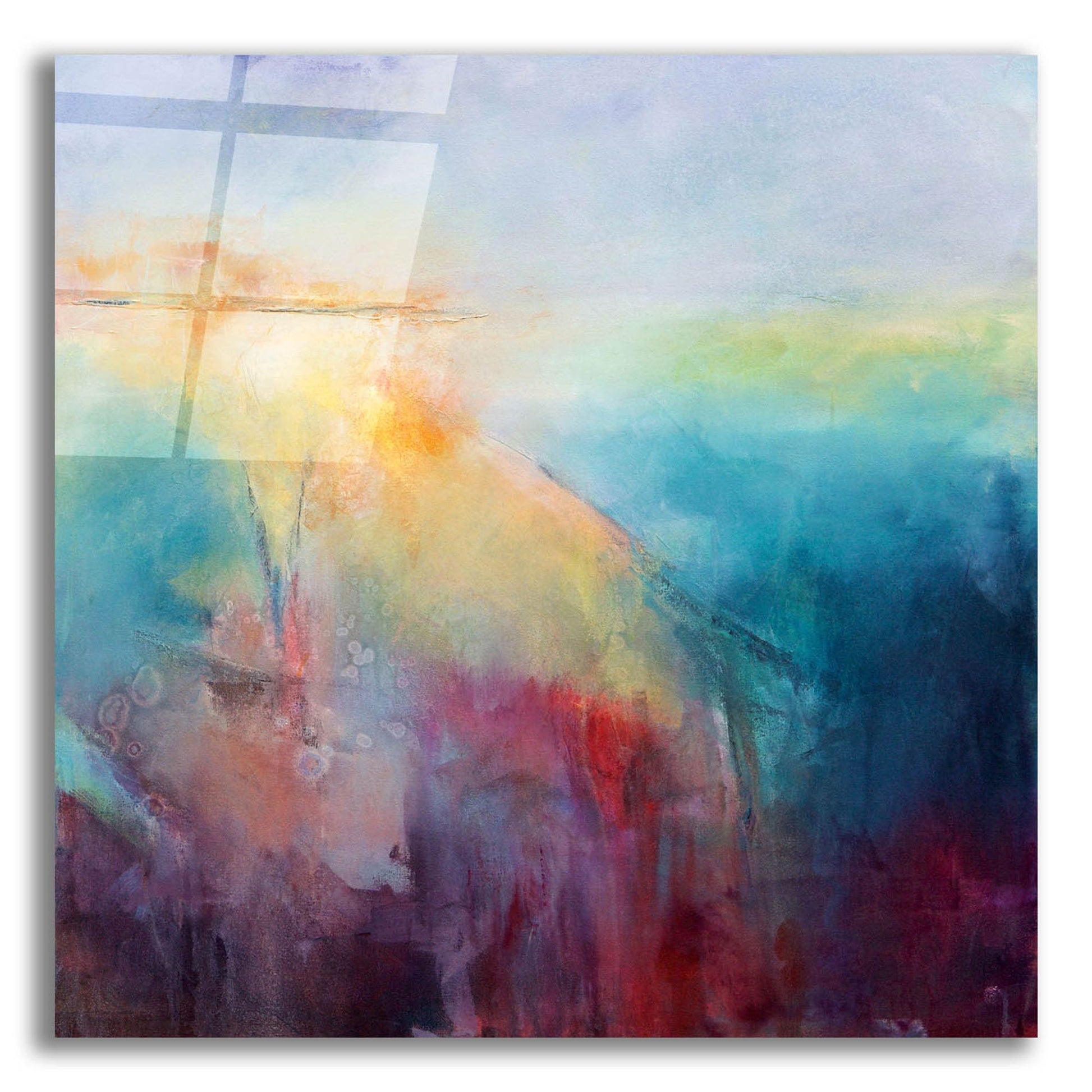 Epic Art 'Luminous Energy' by Karen Hale, Acrylic Glass Wall Art