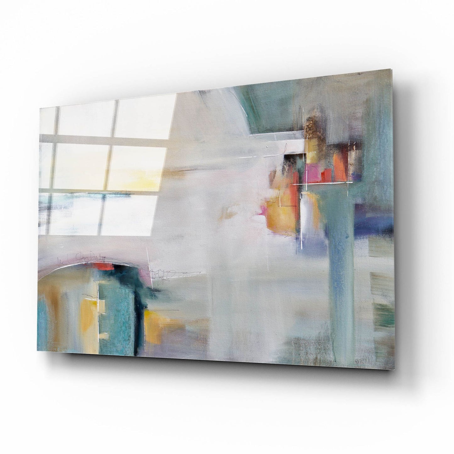 Epic Art 'On My Terms' by Karen Hale, Acrylic Glass Wall Art,16x12