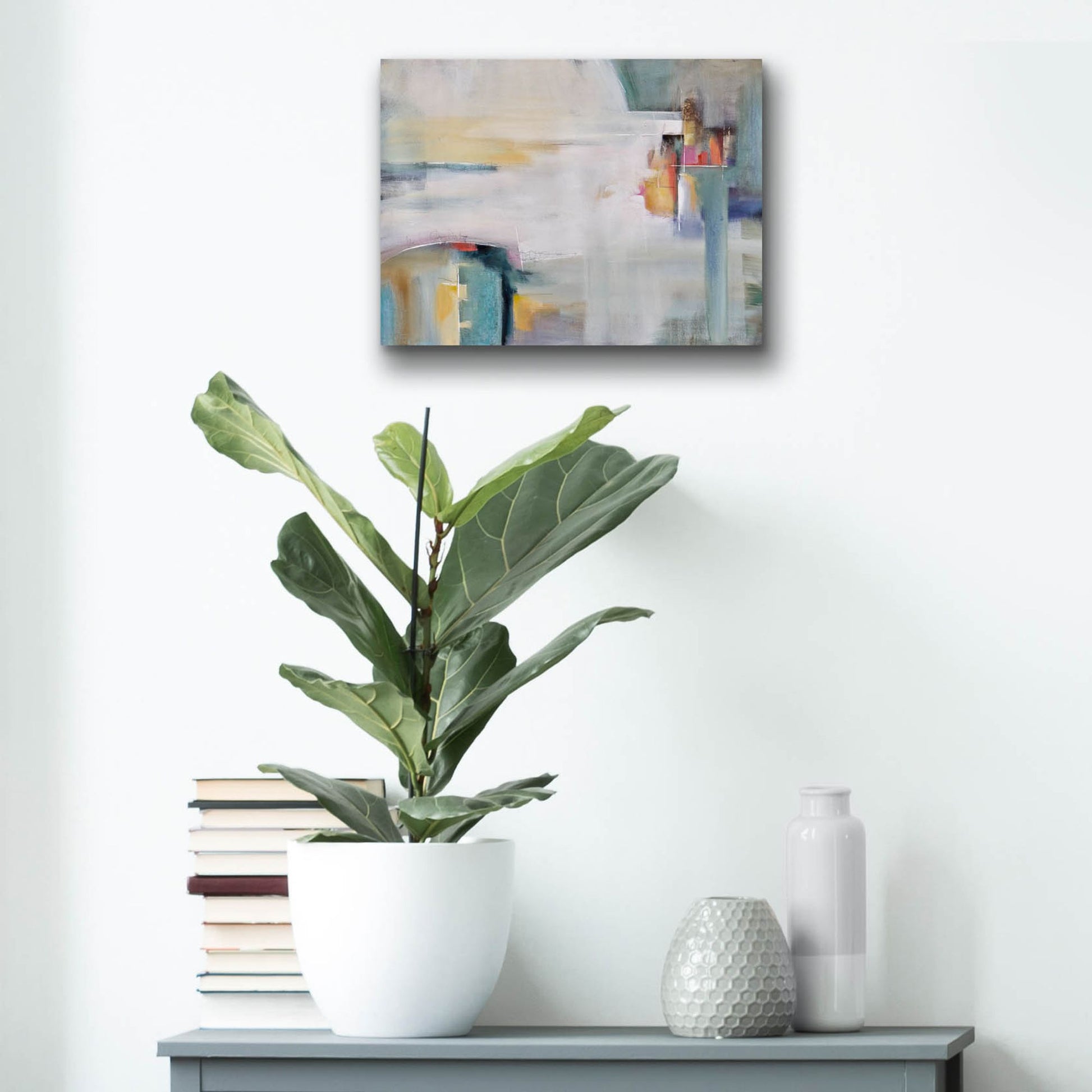Epic Art 'On My Terms' by Karen Hale, Acrylic Glass Wall Art,16x12