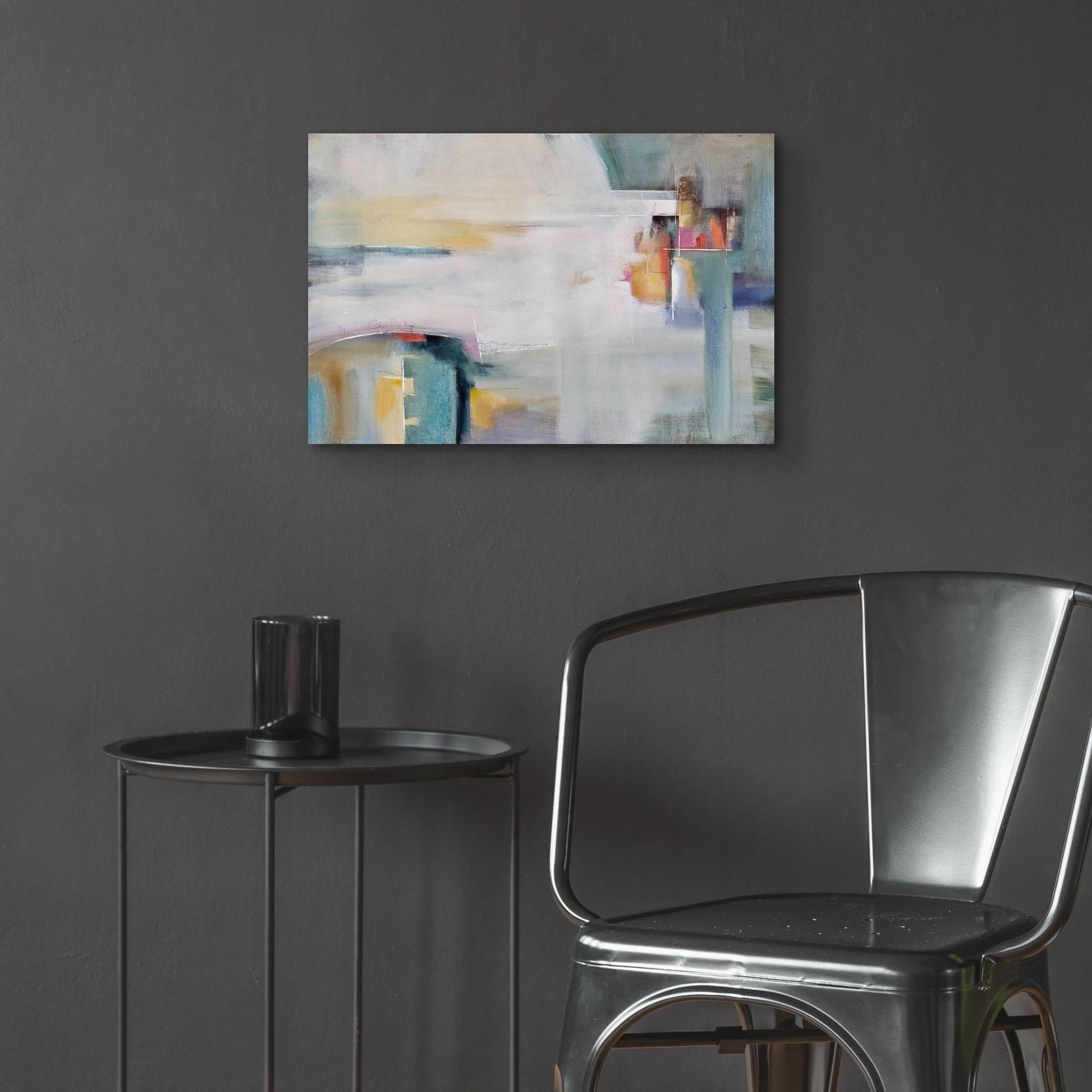 Epic Art 'On My Terms' by Karen Hale, Acrylic Glass Wall Art,24x16