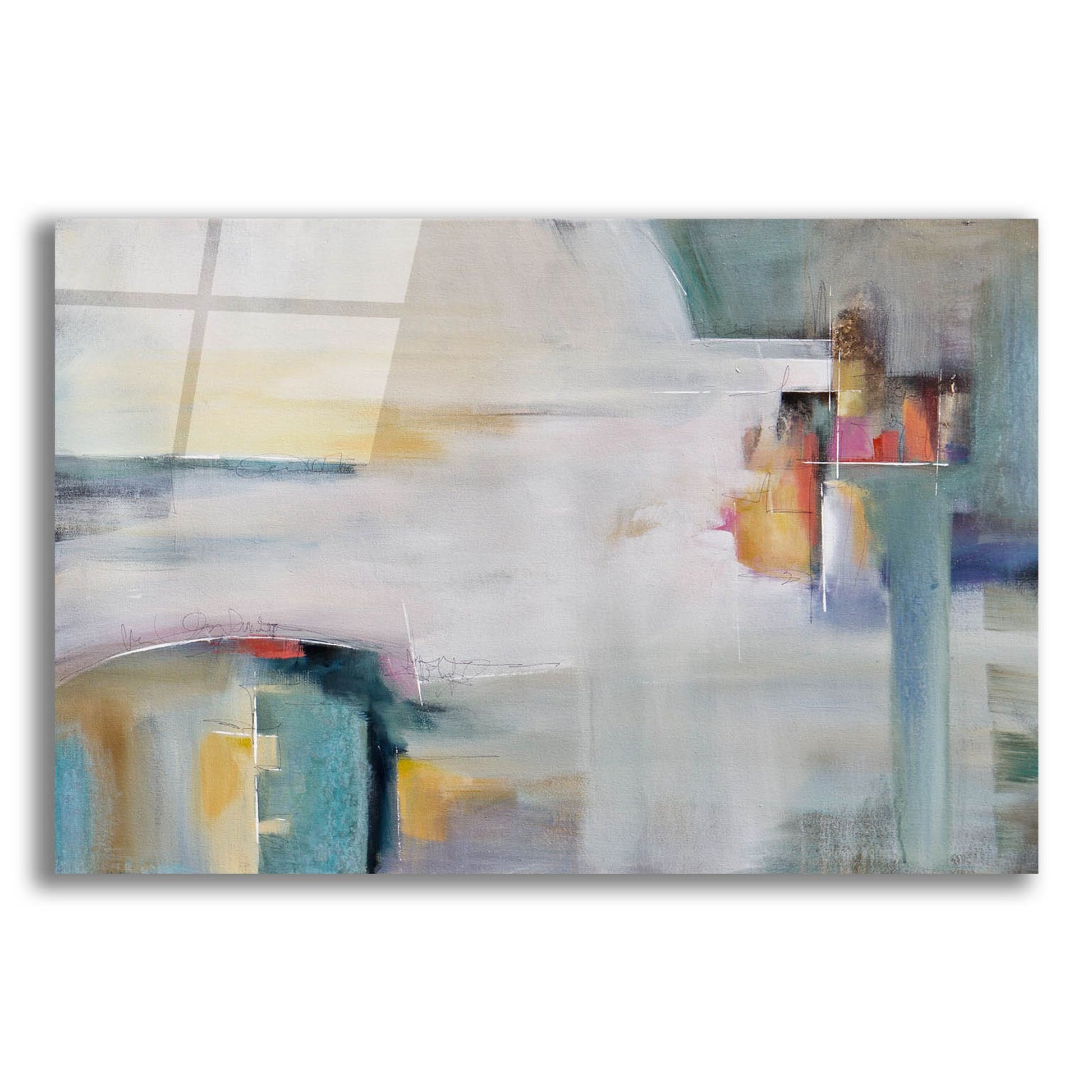 Epic Art 'On My Terms' by Karen Hale, Acrylic Glass Wall Art,24x16