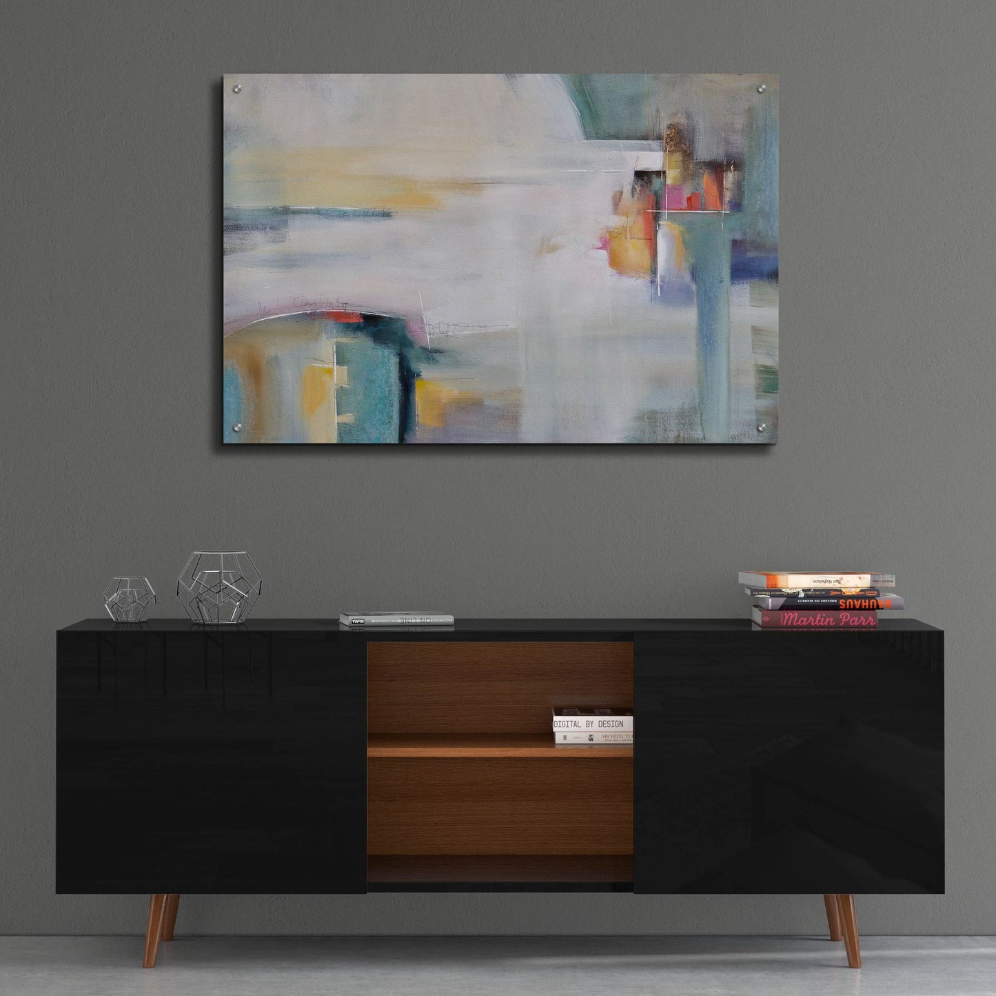 Epic Art 'On My Terms' by Karen Hale, Acrylic Glass Wall Art,36x24