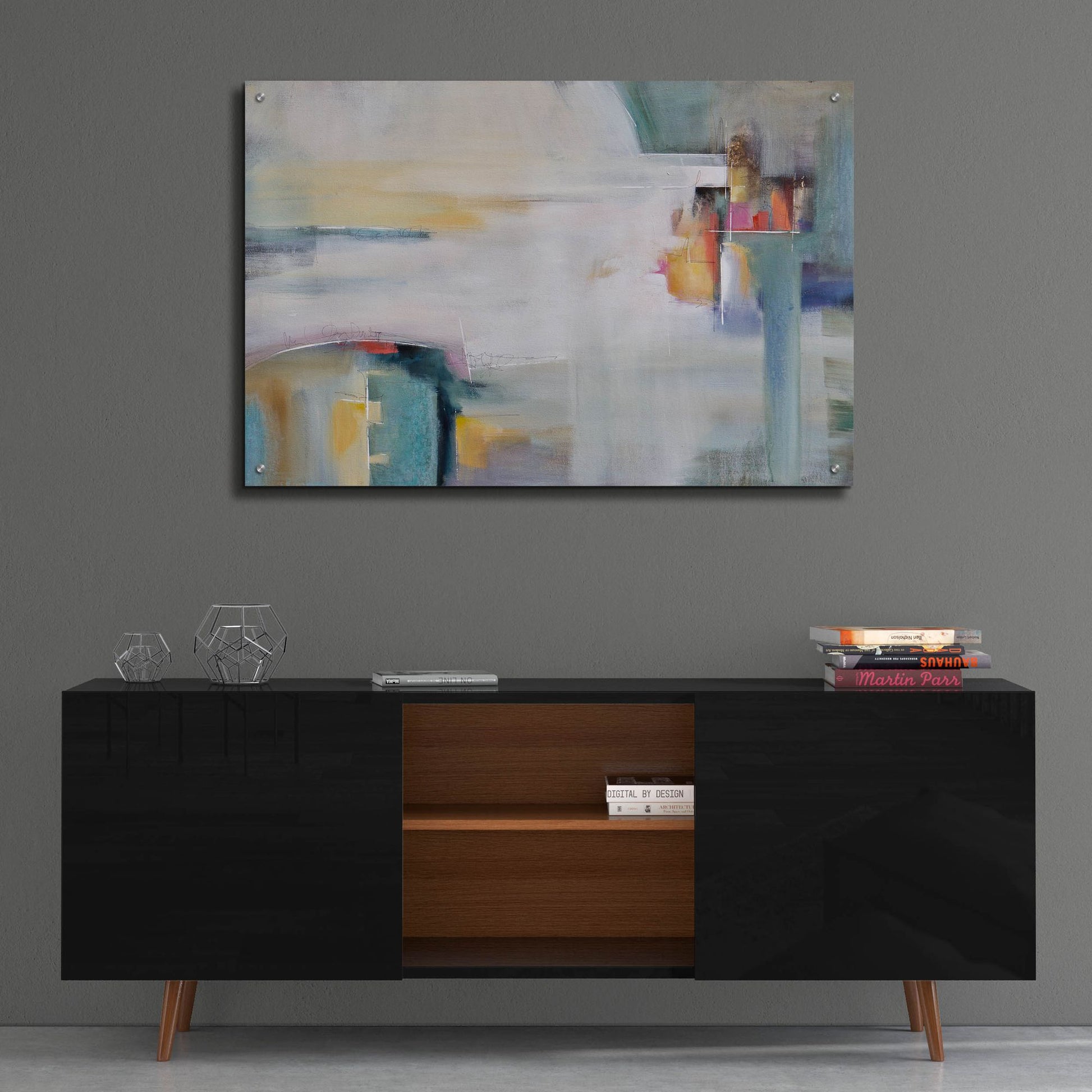 Epic Art 'On My Terms' by Karen Hale, Acrylic Glass Wall Art,36x24