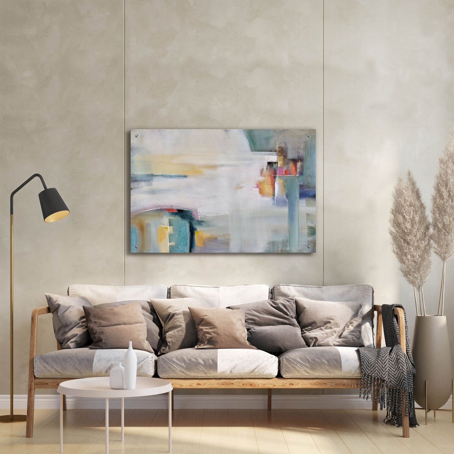 Epic Art 'On My Terms' by Karen Hale, Acrylic Glass Wall Art,36x24
