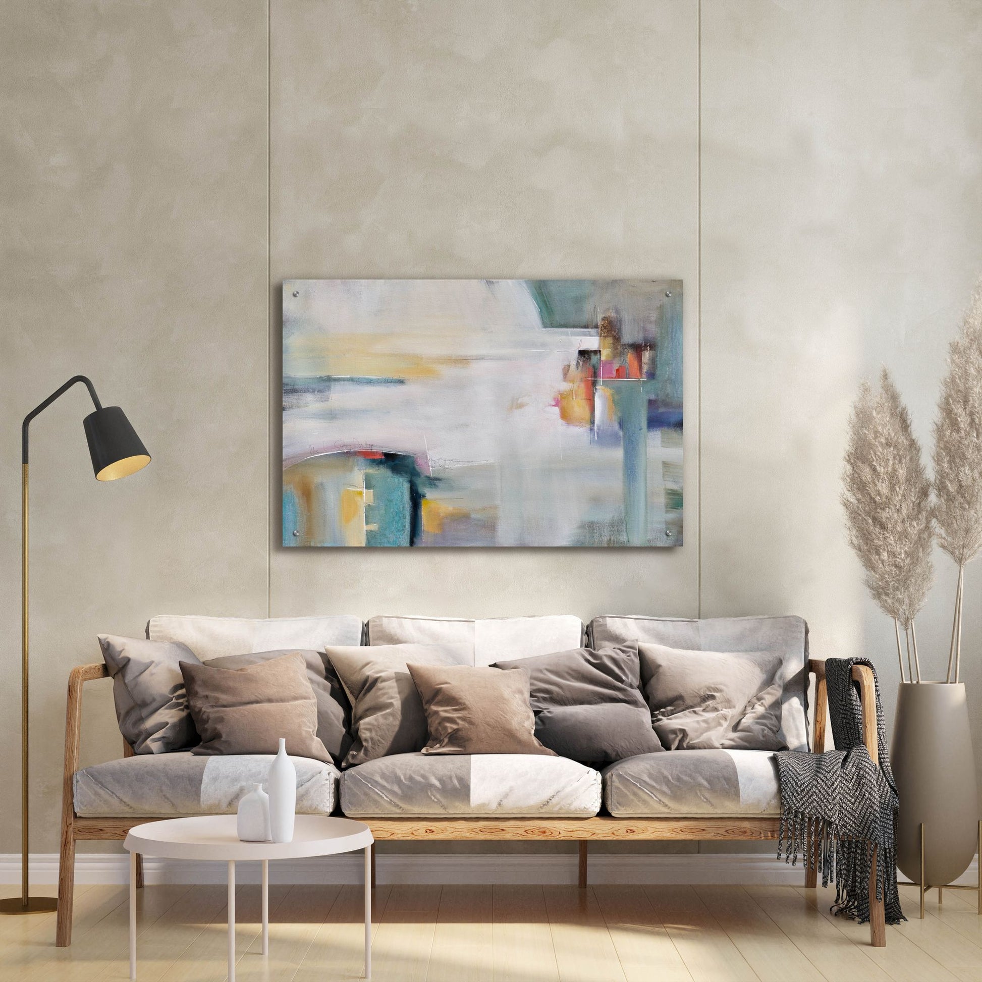 Epic Art 'On My Terms' by Karen Hale, Acrylic Glass Wall Art,36x24