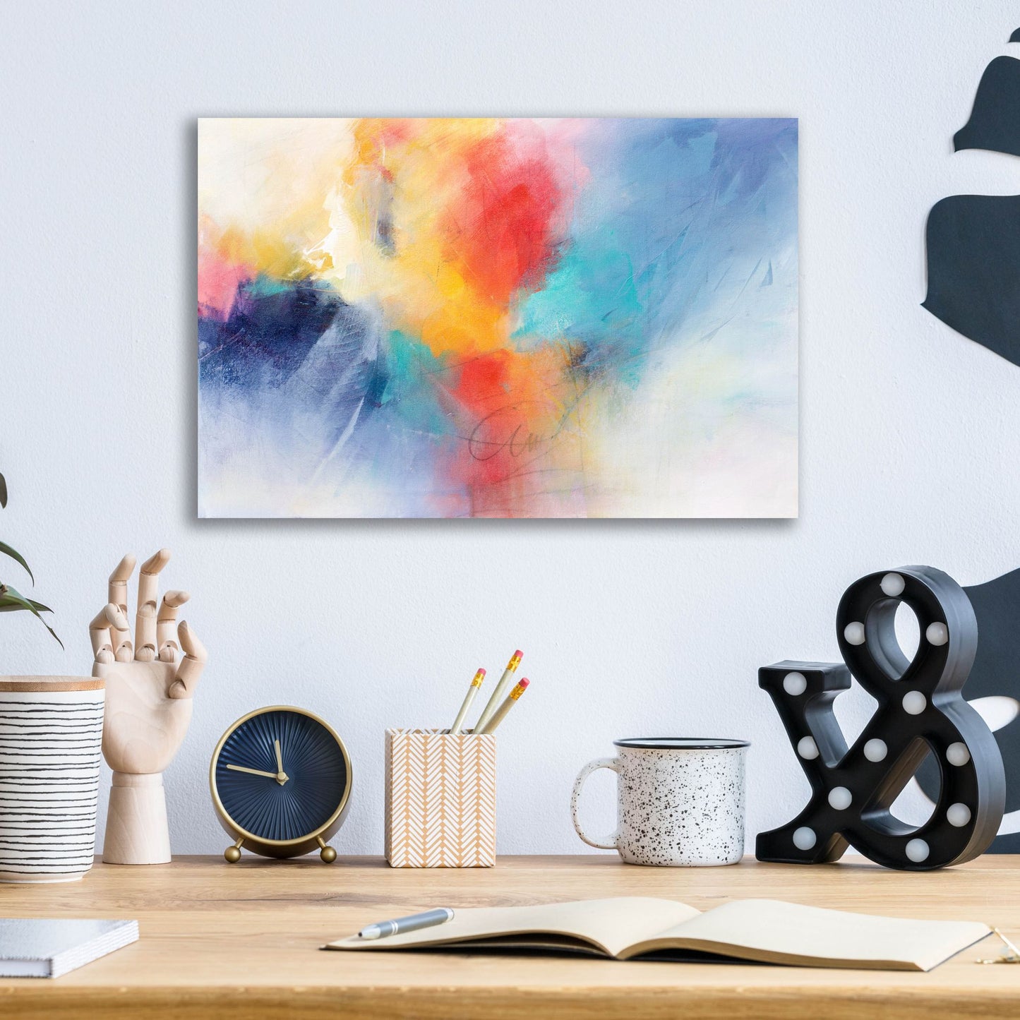 Epic Art 'Opportunity' by Karen Hale, Acrylic Glass Wall Art,16x12