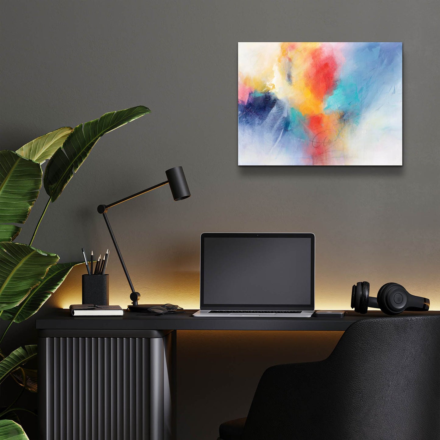 Epic Art 'Opportunity' by Karen Hale, Acrylic Glass Wall Art,16x12