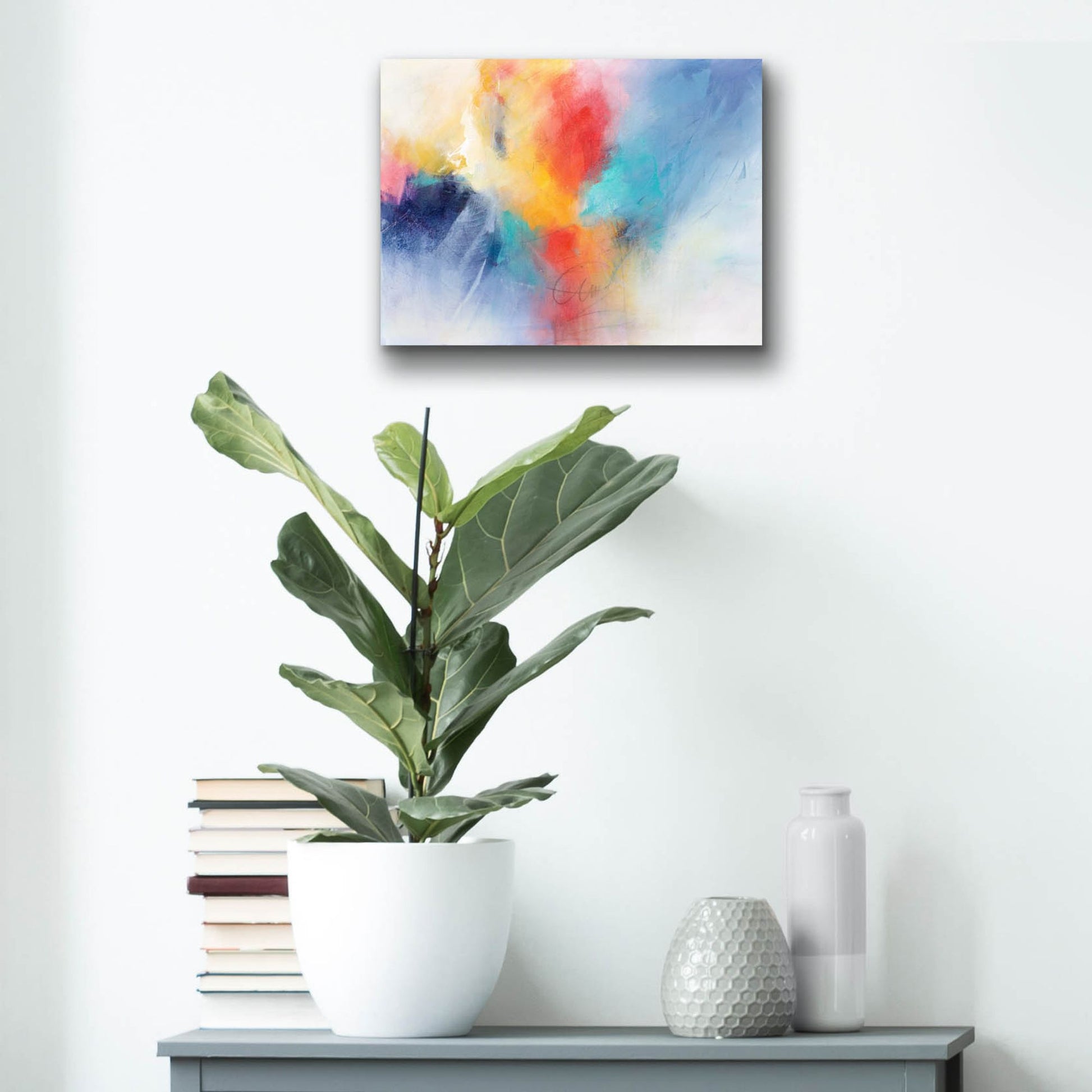 Epic Art 'Opportunity' by Karen Hale, Acrylic Glass Wall Art,16x12