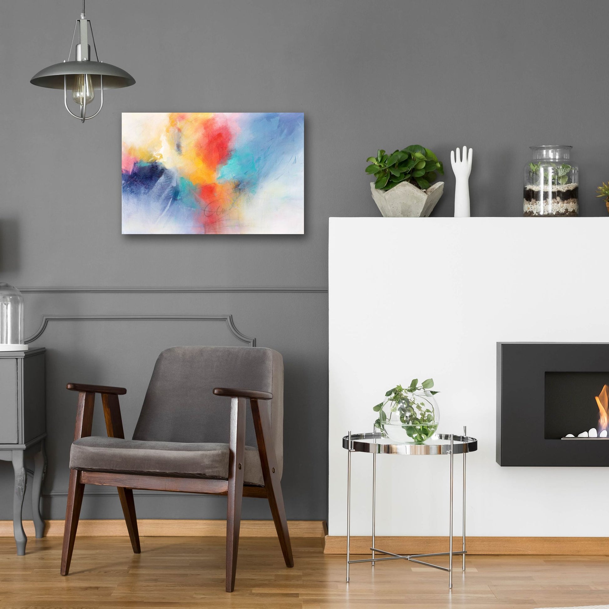 Epic Art 'Opportunity' by Karen Hale, Acrylic Glass Wall Art,24x16