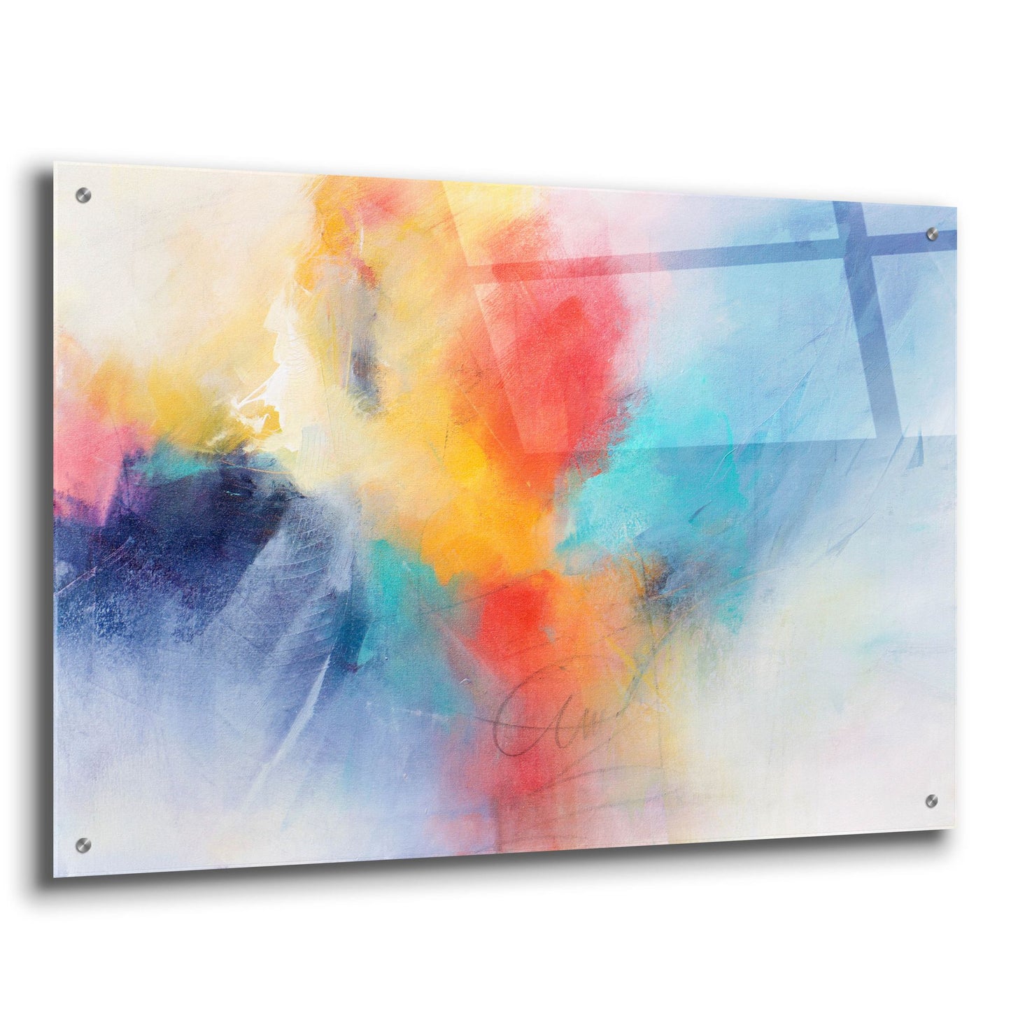 Epic Art 'Opportunity' by Karen Hale, Acrylic Glass Wall Art,36x24