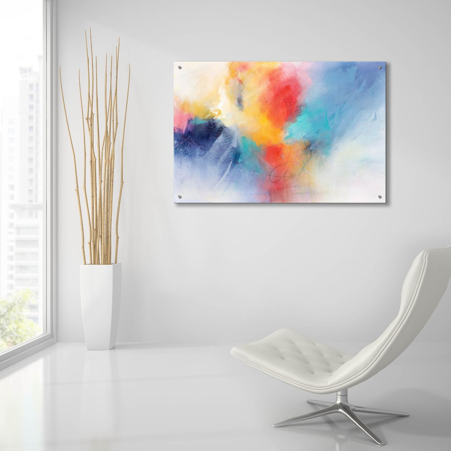 Epic Art 'Opportunity' by Karen Hale, Acrylic Glass Wall Art,36x24