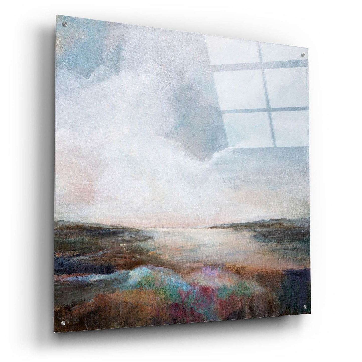 Epic Art 'Solitude' by Karen Hale, Acrylic Glass Wall Art,36x36