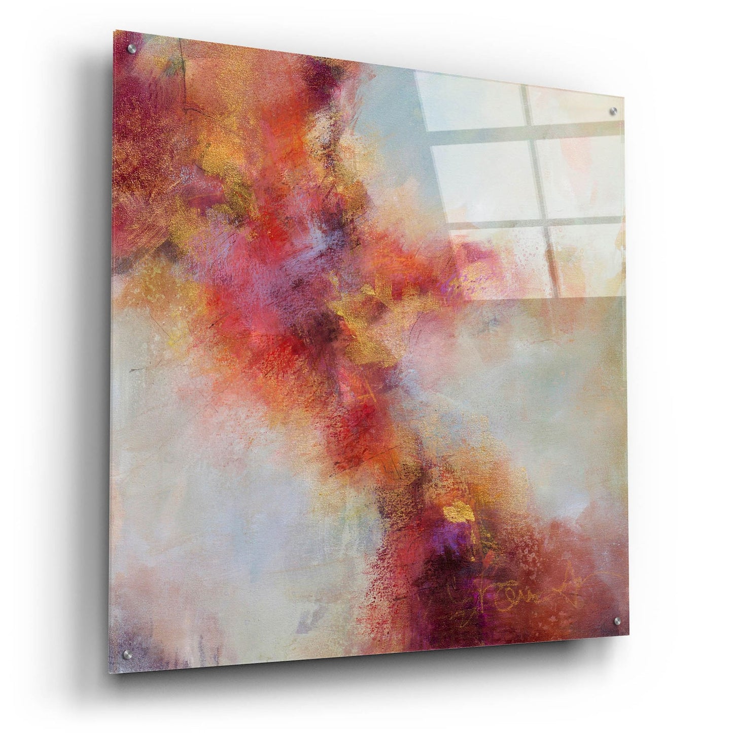 Epic Art 'Spark Of Dreams' by Karen Hale, Acrylic Glass Wall Art,36x36