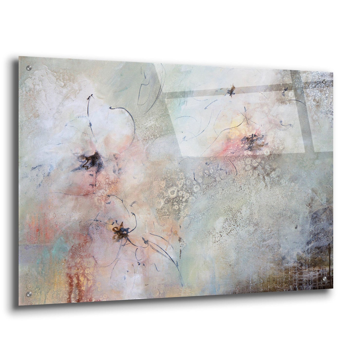 Epic Art 'Through The Haze' by Karen Hale, Acrylic Glass Wall Art,36x24