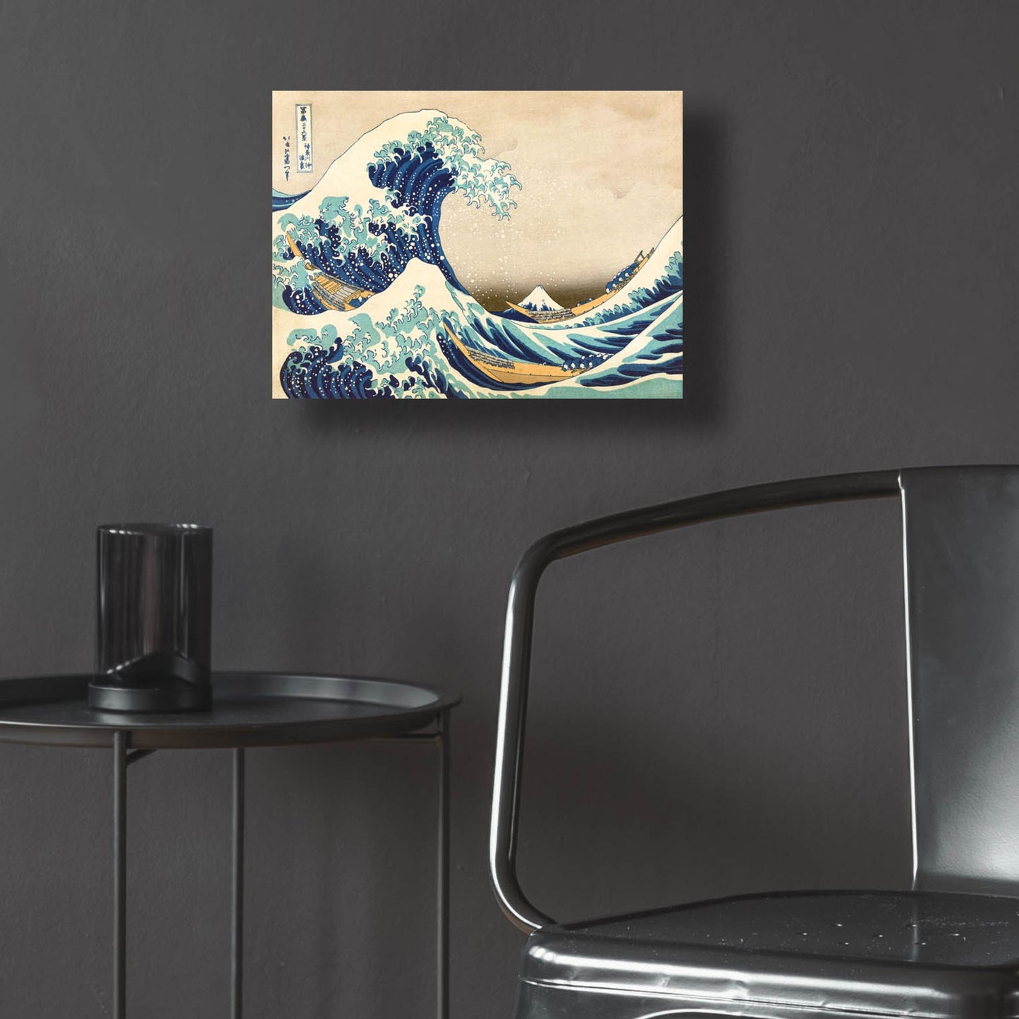 Epic Art 'The Great Wave Off Kanagawa' by Katsushika Hokusai, Acrylic Glass Wall Art,16x12