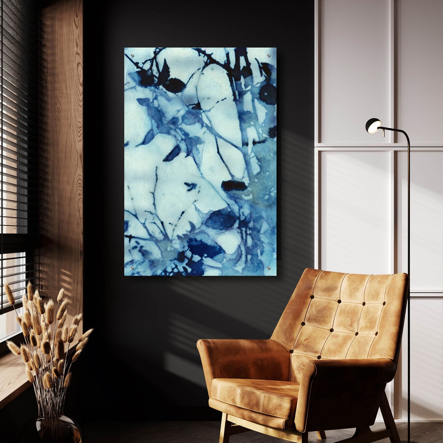 Epic Art 'Abstraction' by Krista Mccurdy, Acrylic Glass Wall Art,24x36