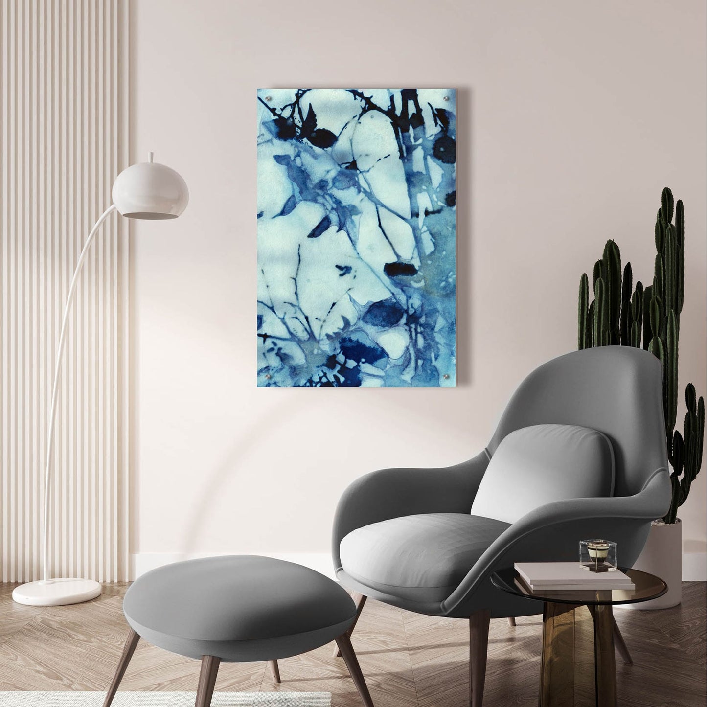 Epic Art 'Abstraction' by Krista Mccurdy, Acrylic Glass Wall Art,24x36