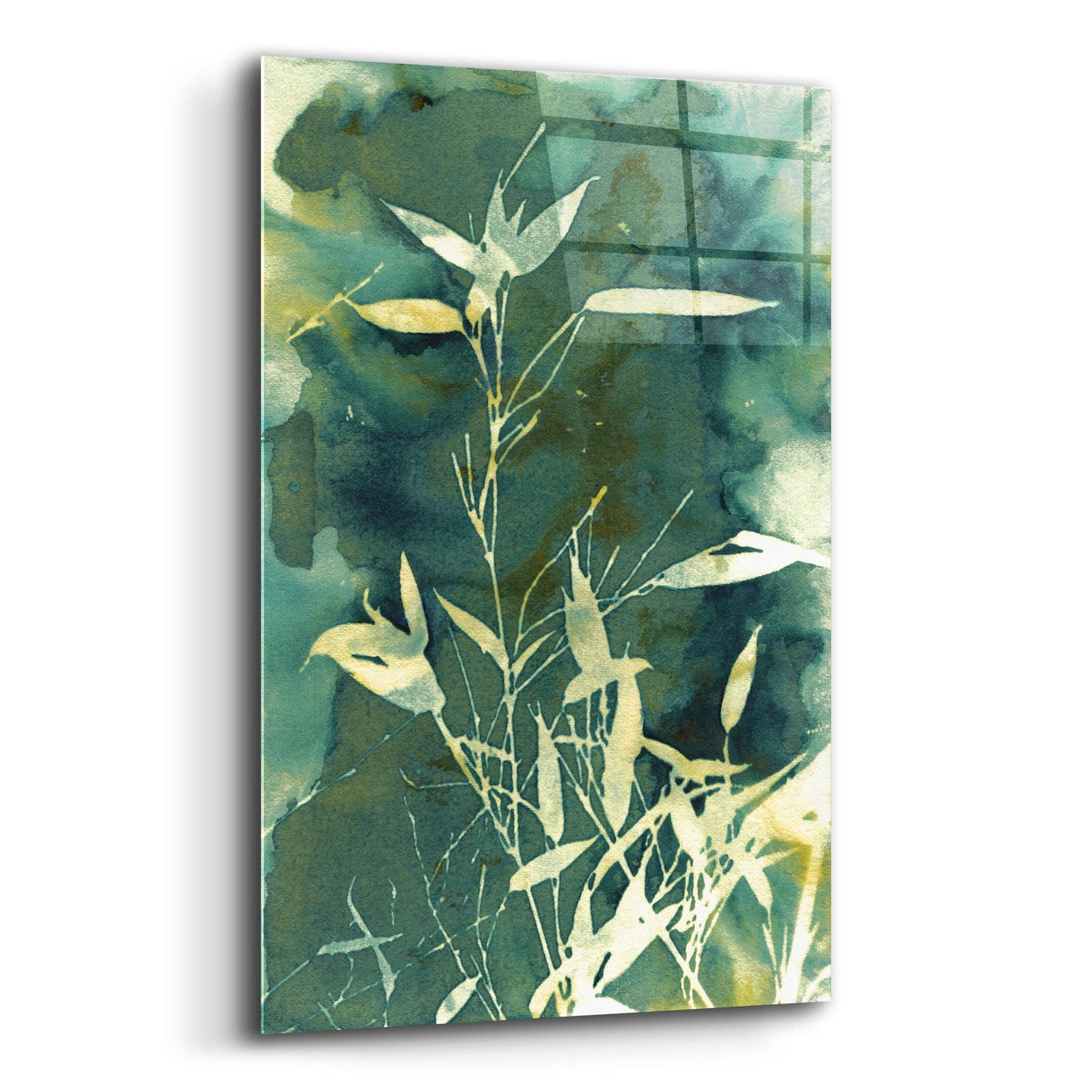 Epic Art 'Bamboo Garden' by Krista Mccurdy, Acrylic Glass Wall Art,12x16