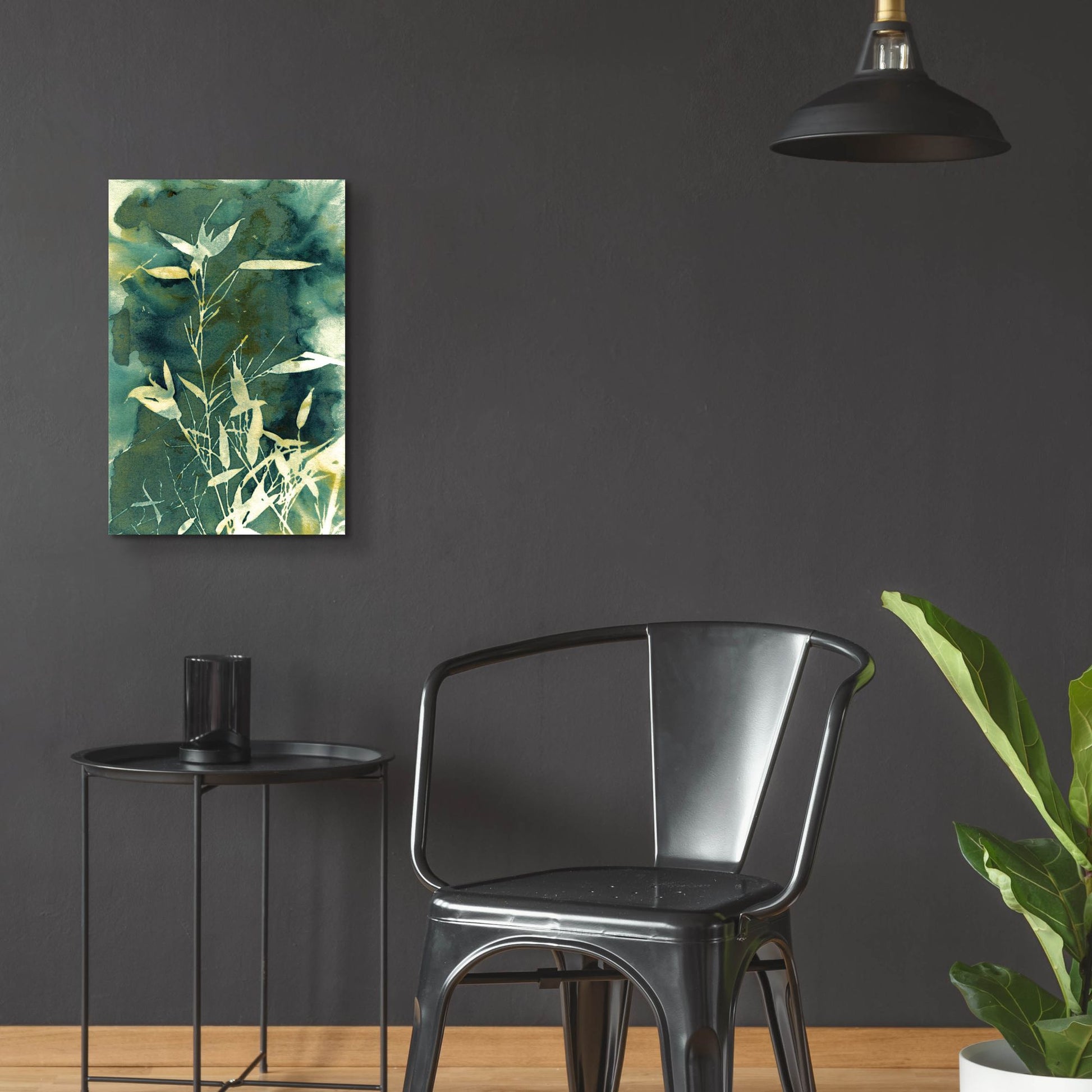 Epic Art 'Bamboo Garden' by Krista Mccurdy, Acrylic Glass Wall Art,16x24