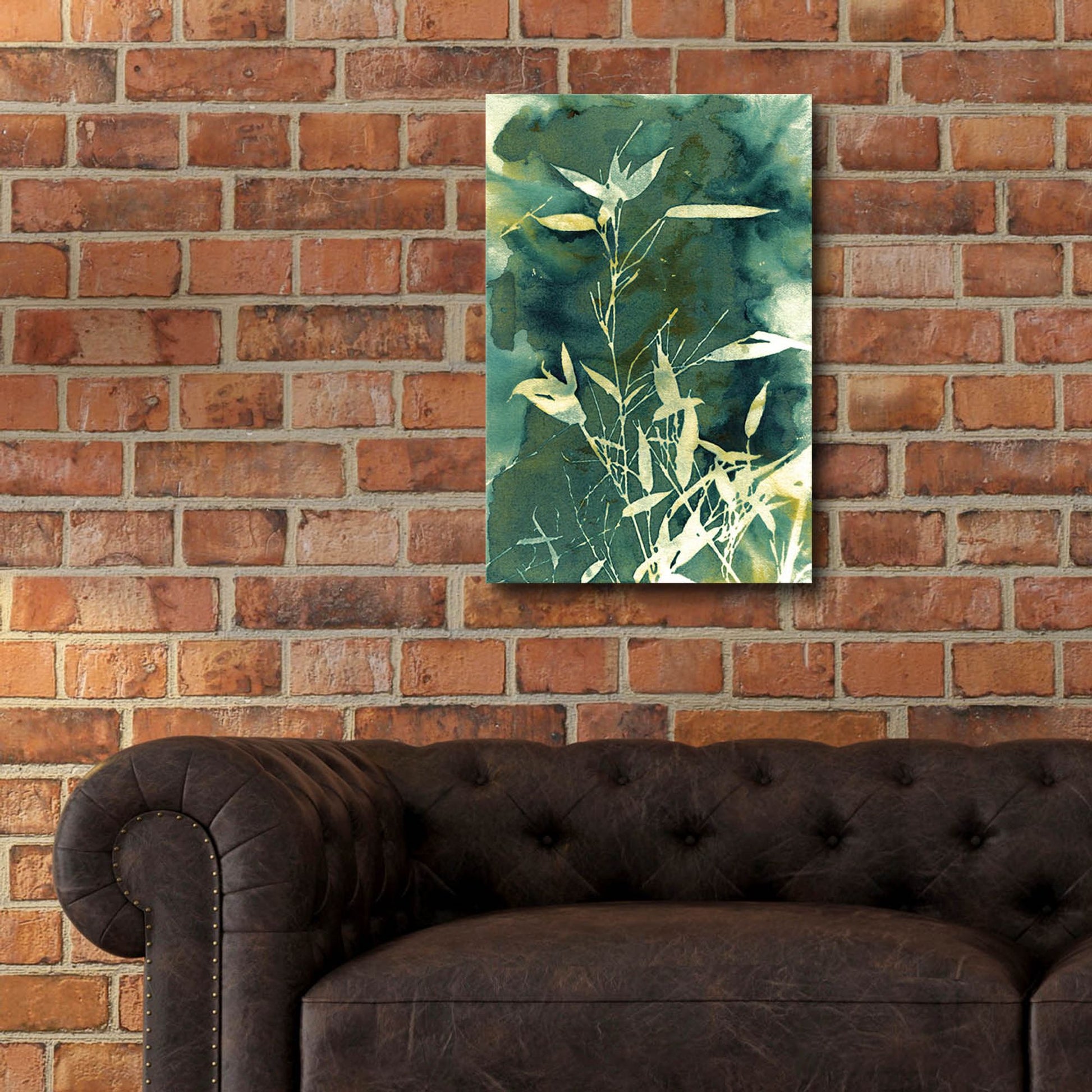 Epic Art 'Bamboo Garden' by Krista Mccurdy, Acrylic Glass Wall Art,16x24