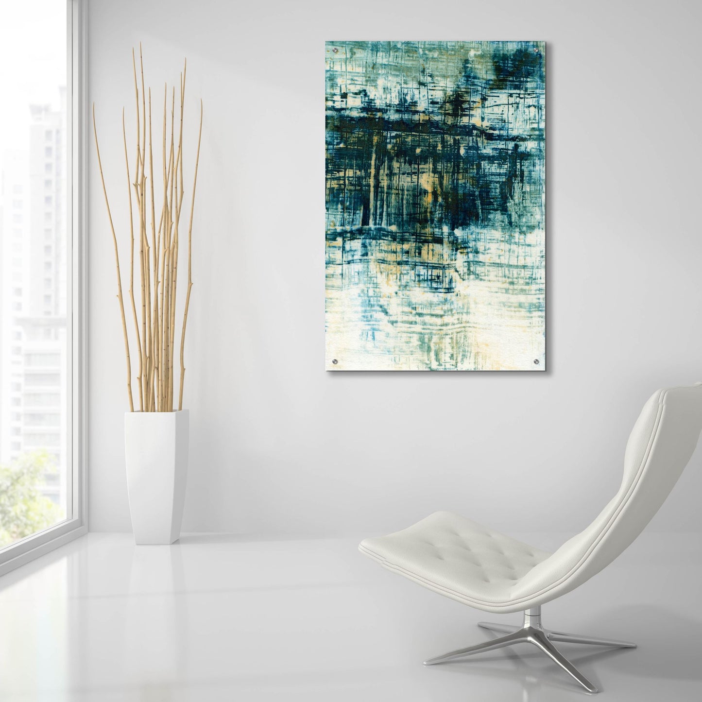 Epic Art 'Inclement Weather' by Krista Mccurdy, Acrylic Glass Wall Art,24x36