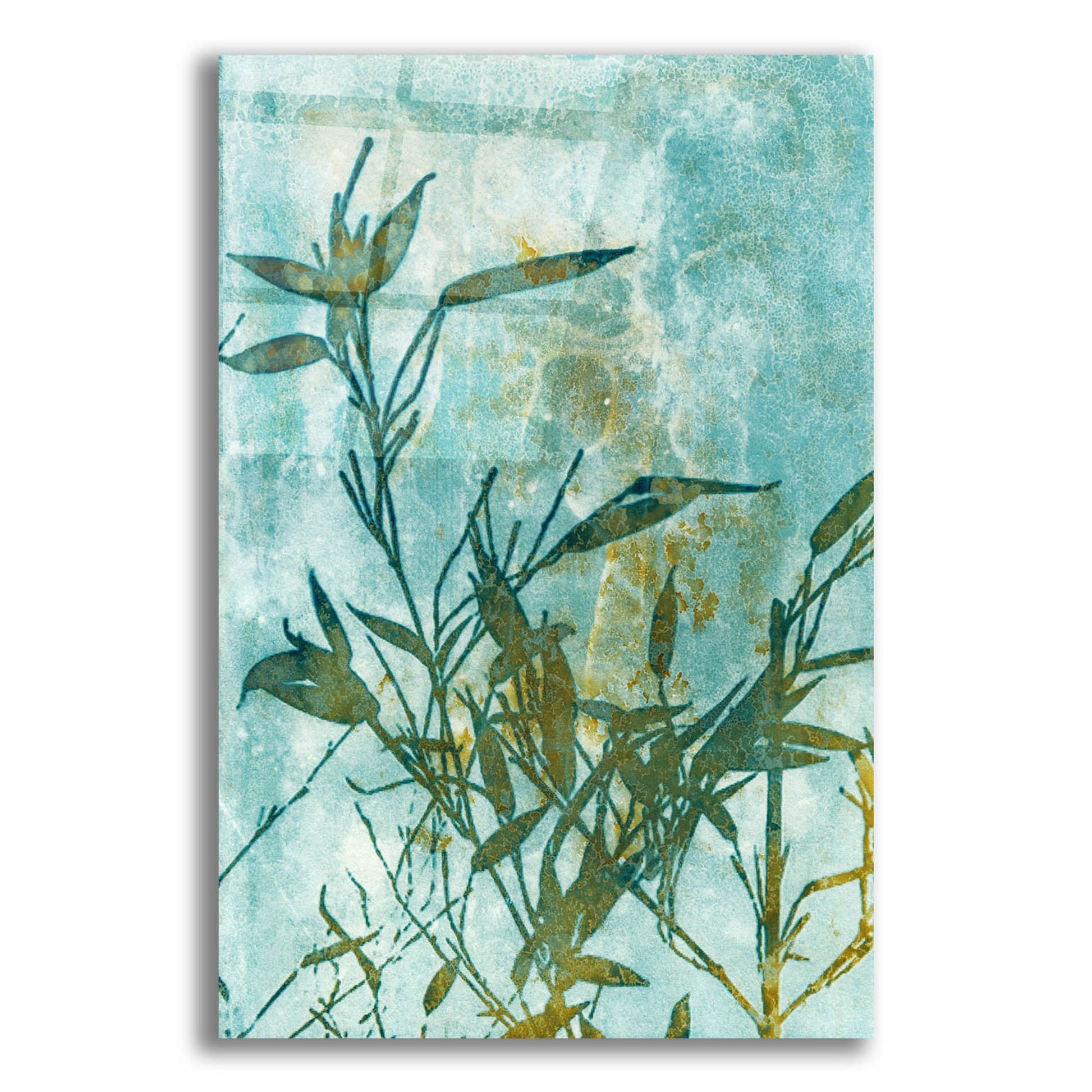 Epic Art 'Leafy Bamboo' by Krista Mccurdy, Acrylic Glass Wall Art